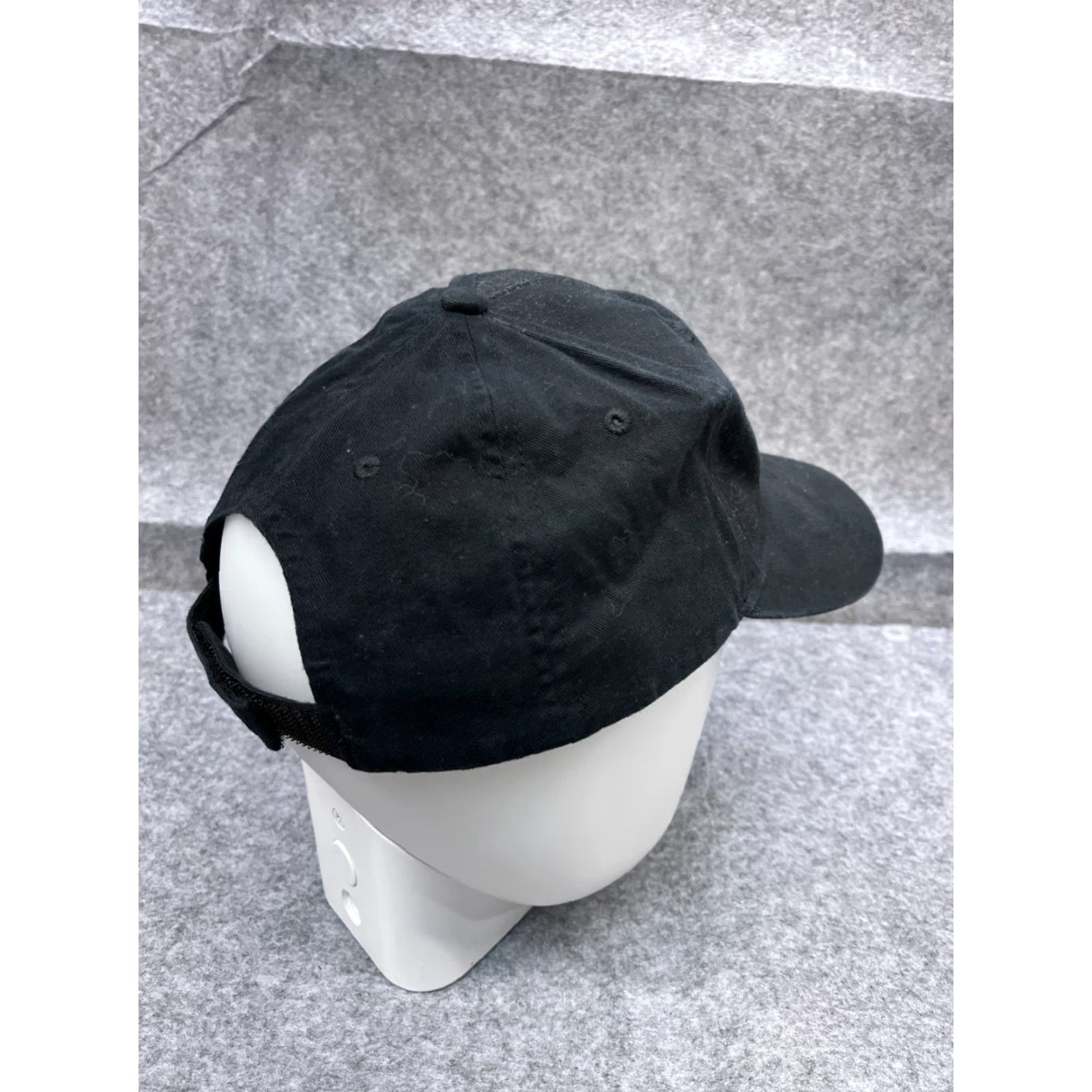 Vintage Otto Hat Cap Strap Back Adult OS Black Camp Outdoor Boy Scout Low Profile Baseball Cap Size ONE SIZE - 7 Thumbnail