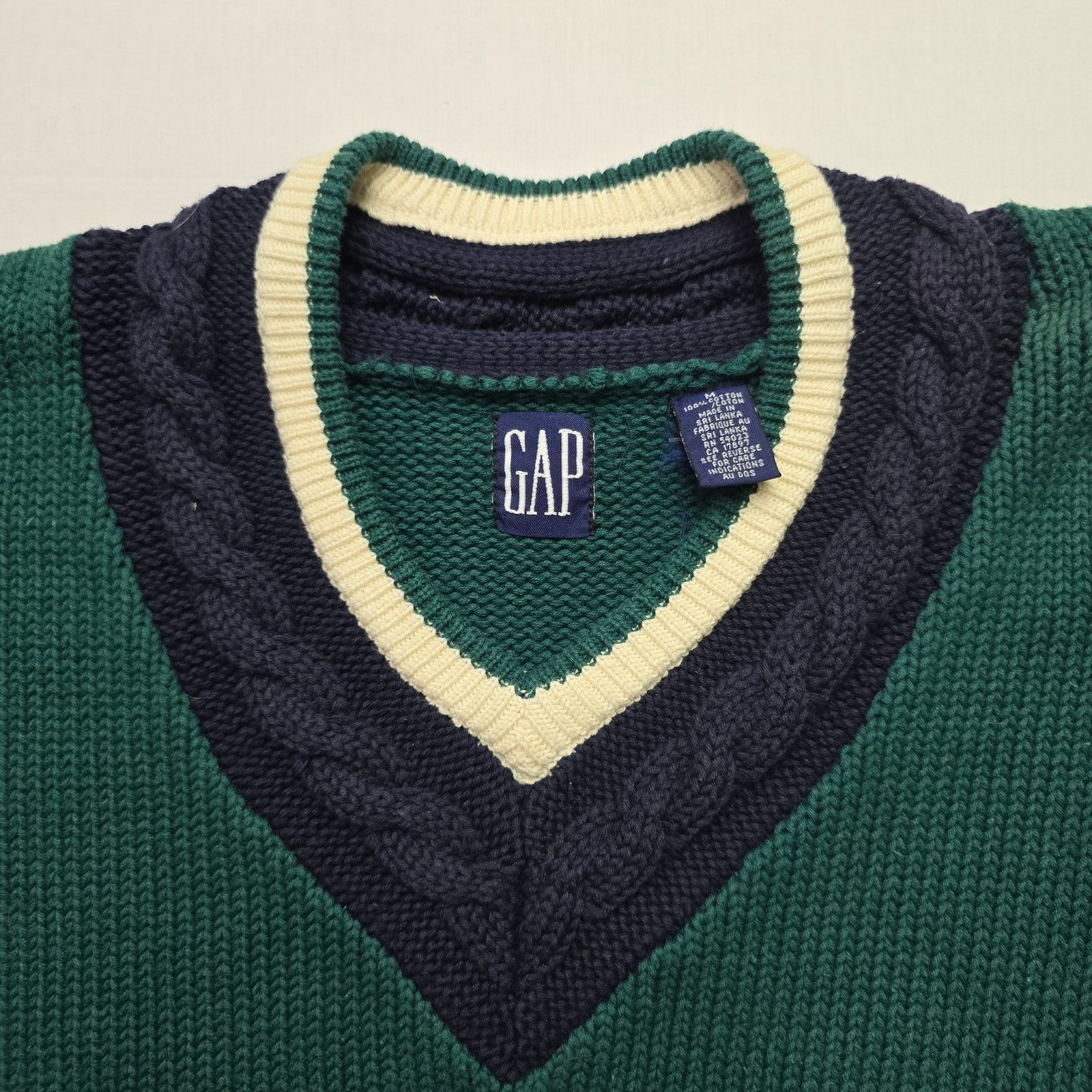 トップス 90s old gap cotton sweater 90s OLD GAP cotton knit sweater / オールドギャップ コットン