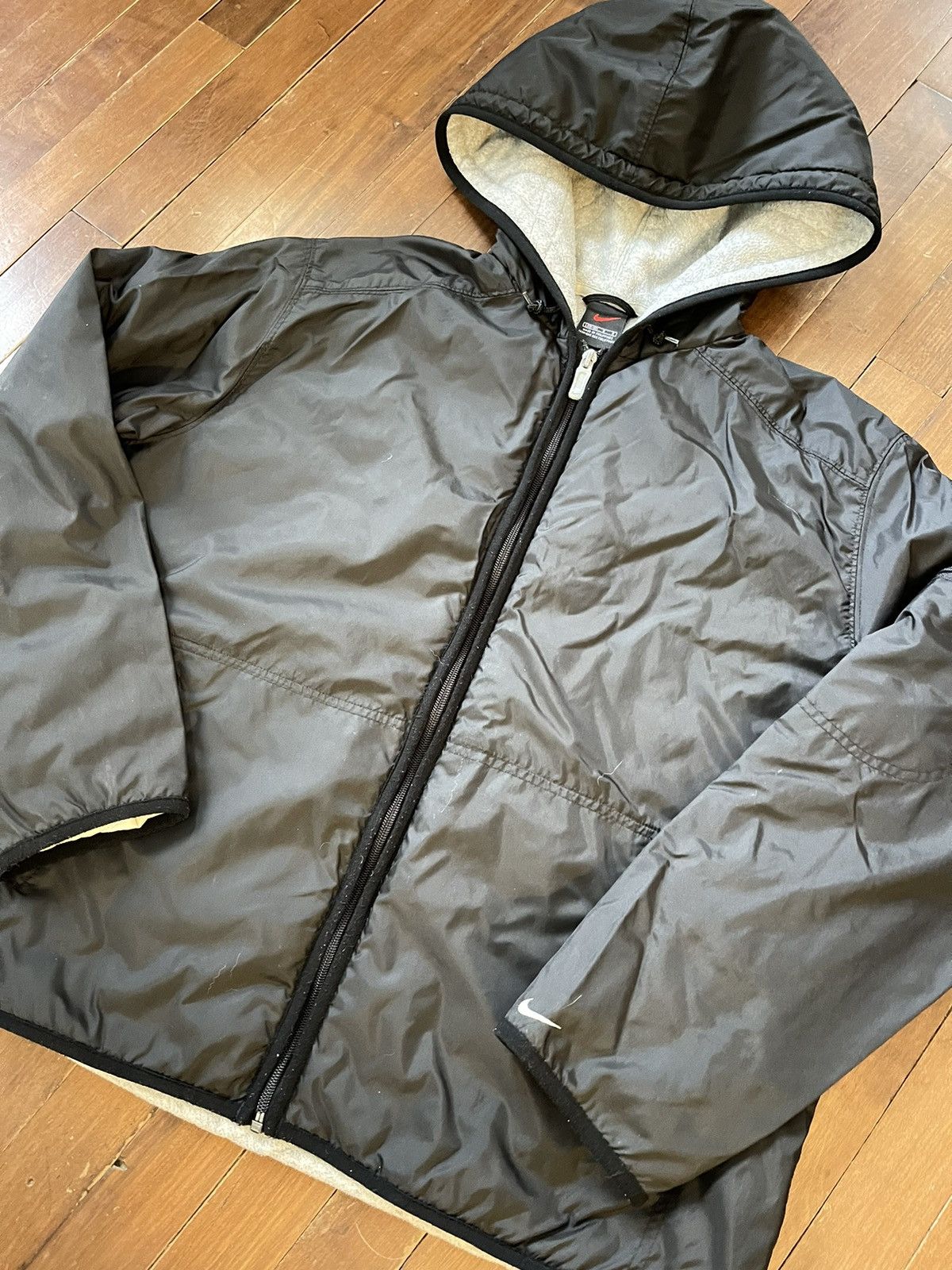 Nike × Vintage Vintage Nike Lined Puffer Parka Size US M / EU 48-50 / 2 - 3 Thumbnail