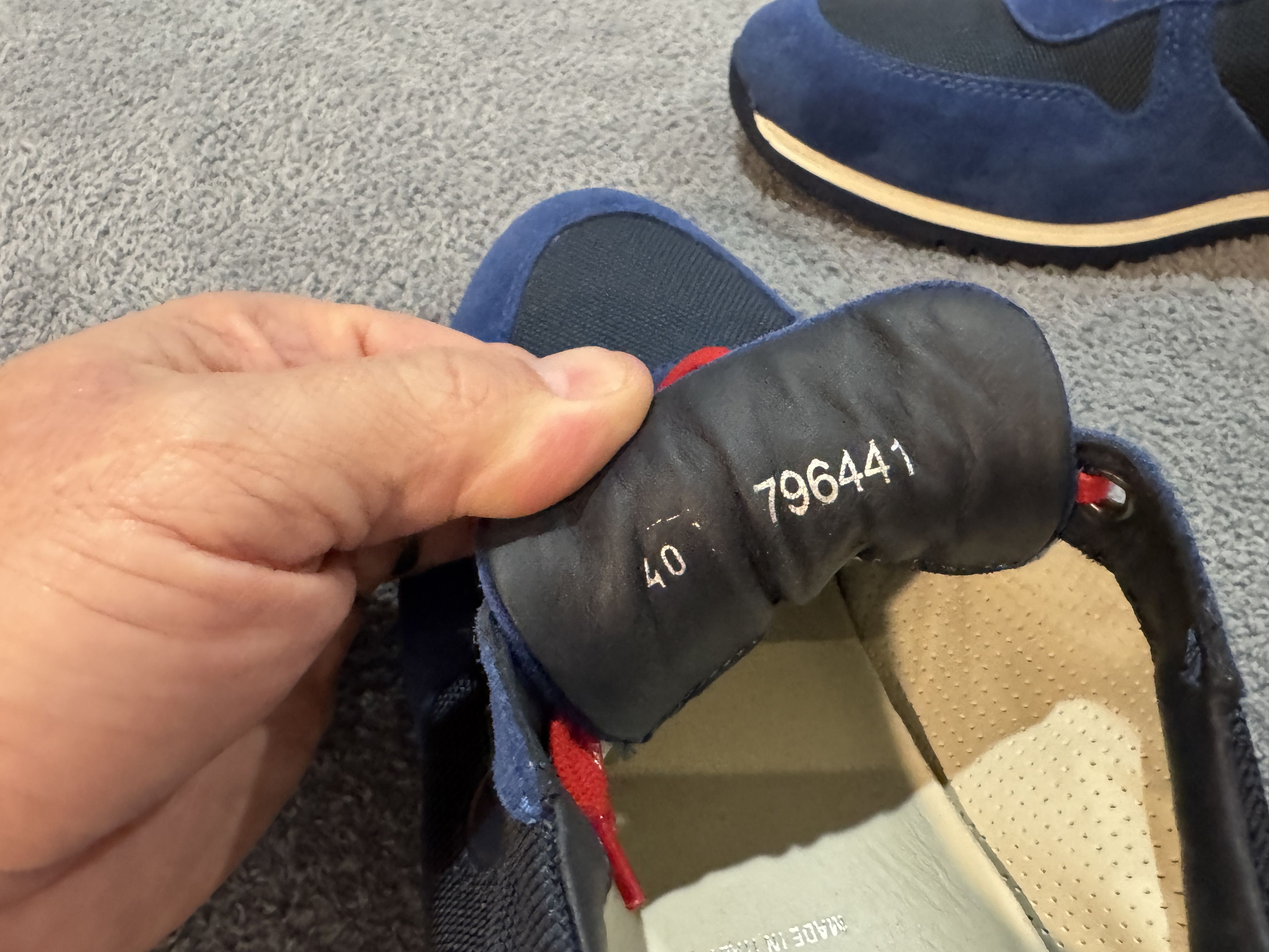 Baldinini Baldinini Sneakers – Blue/Red – EU 40 – Read Description Size US 7 / EU 40 - 4 Thumbnail