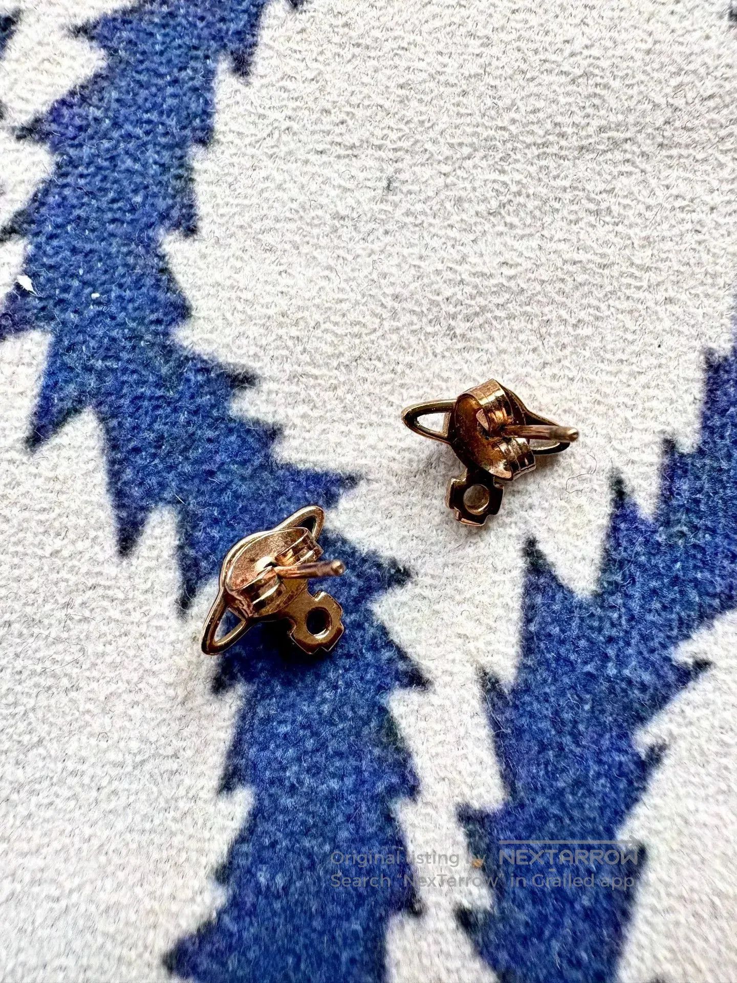 Vivienne Westwood vivienne westwood rose gold screw earrings. Size ONE SIZE - 3 Thumbnail
