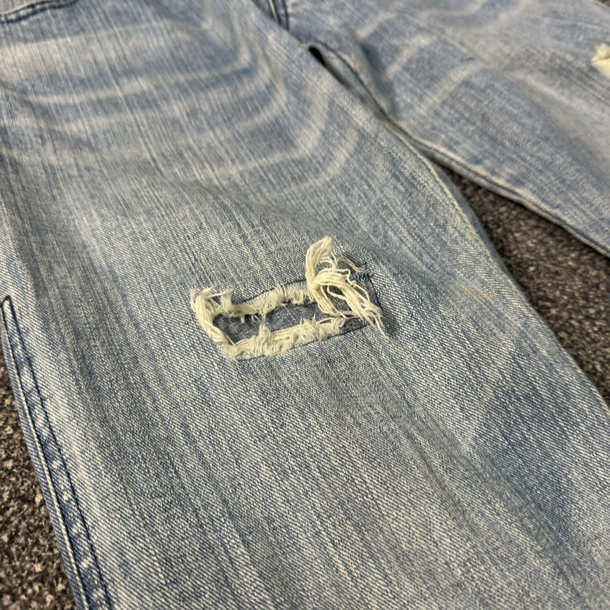 14th Addiction 🔥Japanese Double Layer Ttu Knit Distressed Denim y2k Style Size US 30 / EU 46 - 6 Thumbnail