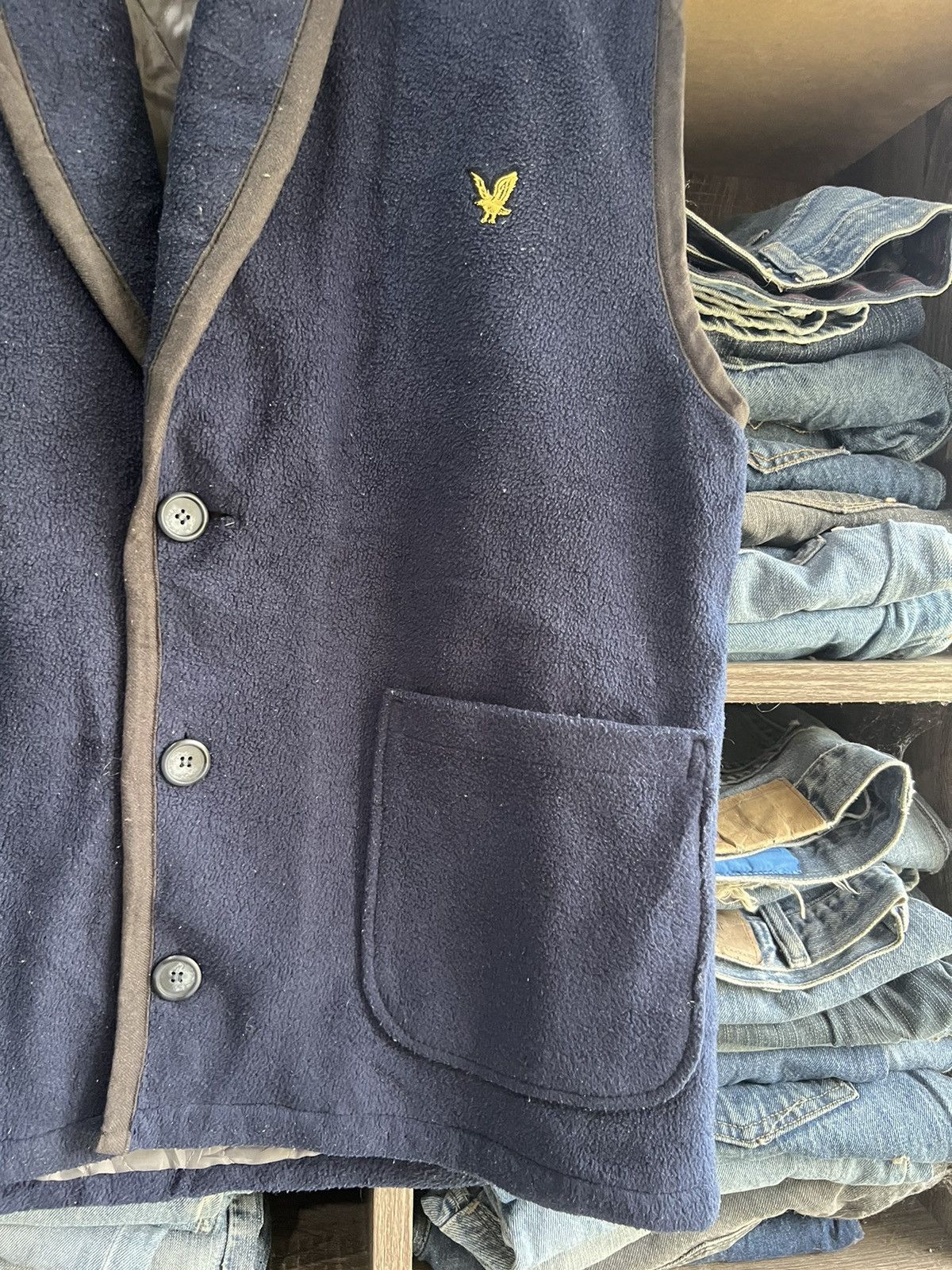 Lyle & Scott 🔥Vintage Lyle & Scott Quilted Vest Jacket Size US M / EU 48-50 / 2 - 7 Thumbnail