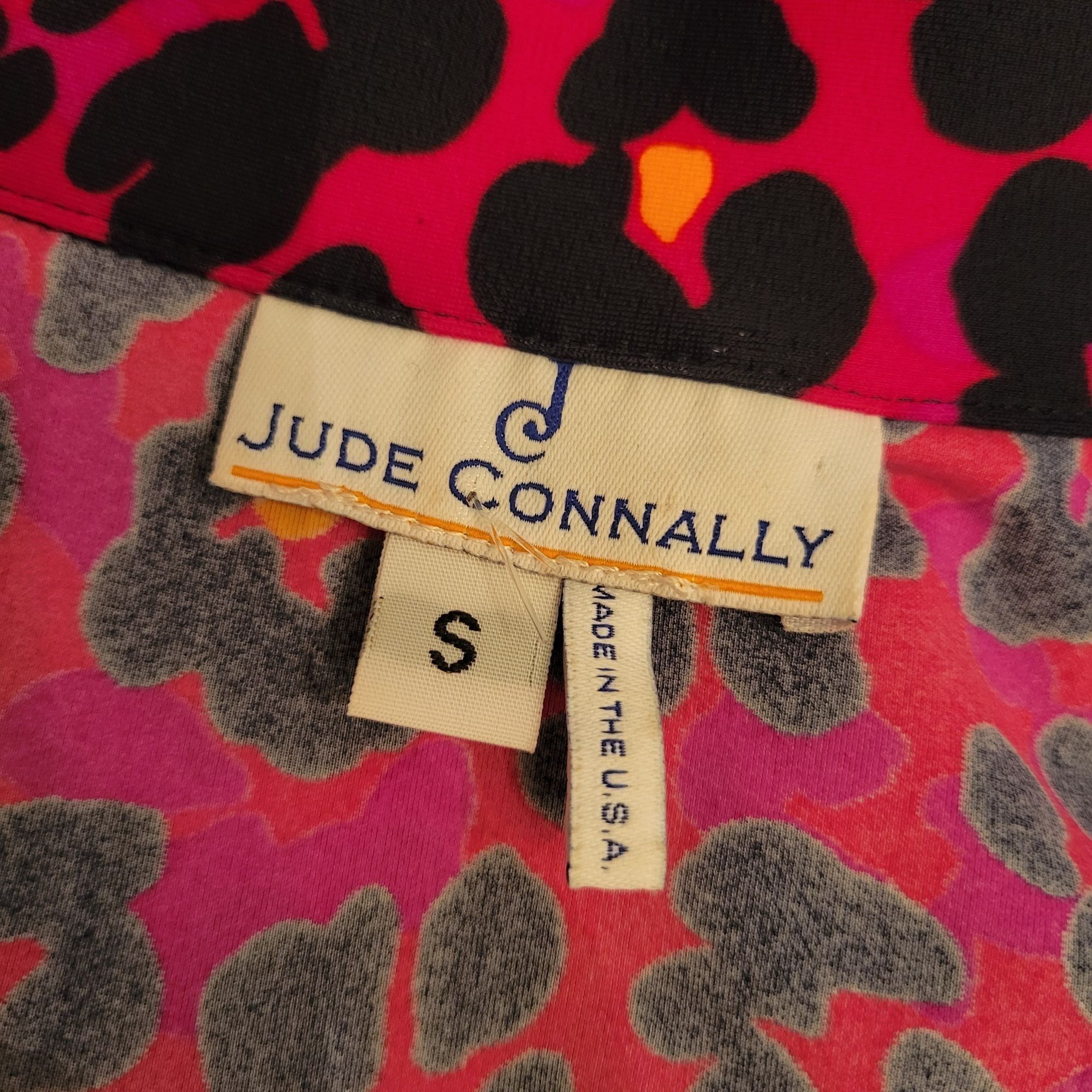 Other Jude Connally Hot Pink Animal Print Leopard Dress S USA V Ne Size S / US 4 / IT 40 - 2 Thumbnail