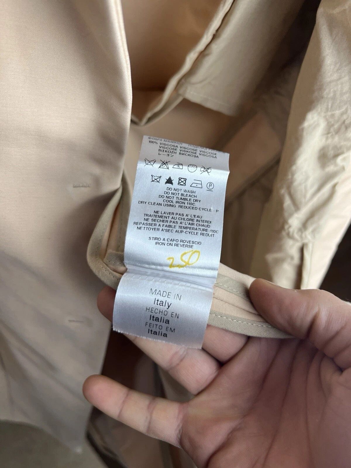 See by Chloe See by Chloé Women’s Trench Coat Cotton Camel – Size US 6 Size M / US 6-8 / IT 42-44 - 15 Thumbnail