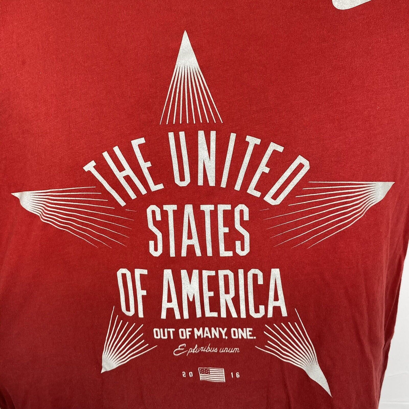 Nike Nike United States Small Star Graphic T Shirt 2016 USA Size US S / EU 44-46 / 1 - 3 Thumbnail