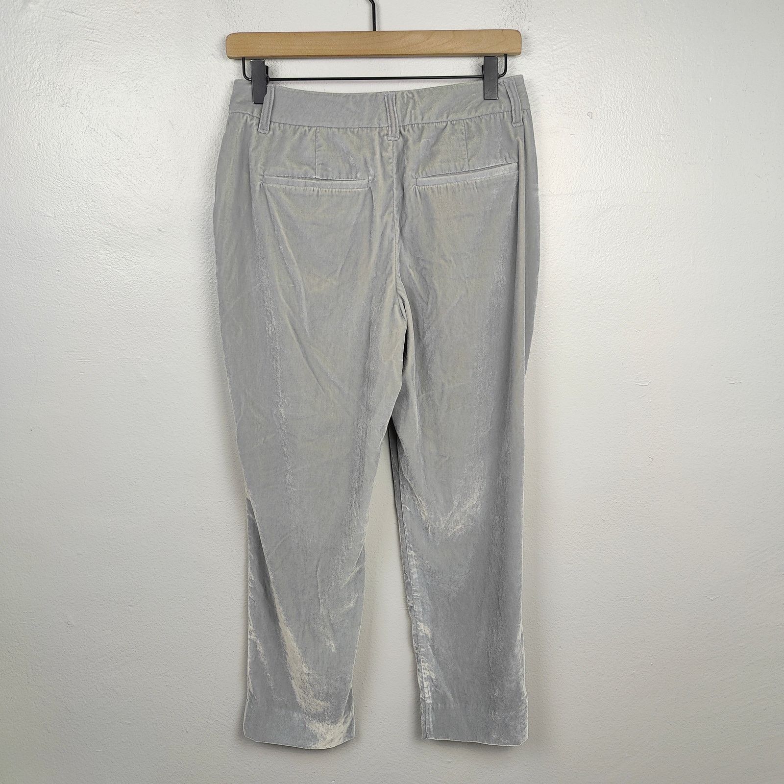 Wildfang Wildfang The Empower Velvet Slim Crop Pants Womens 2 Size 26" / US 2 / IT 38 - 5 Thumbnail