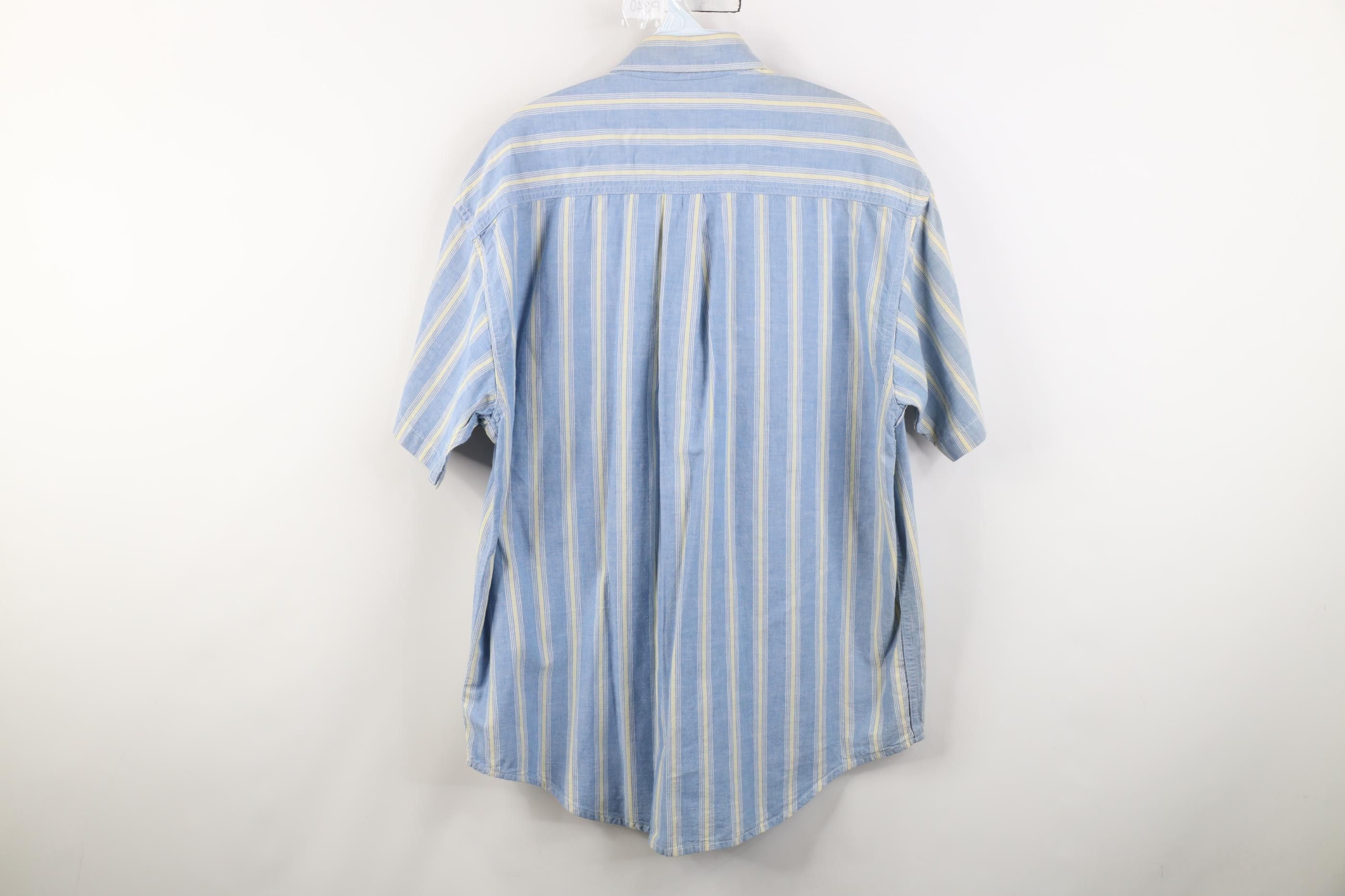 L.L. Bean Vintage 90s LL Bean Block Short Sleeve Button Down Shirt Size US L / EU 52-54 / 3 - 11 Thumbnail