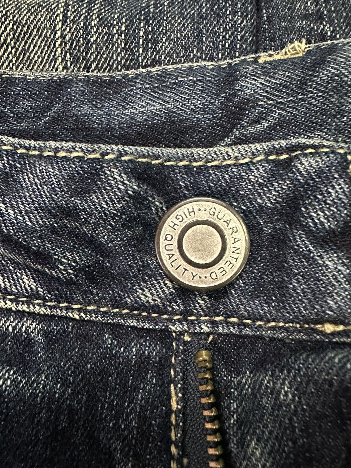 Japanese Brand JAPANESE BRAND BACK&FORTH DOUBLE WAIST JEANS Size US 29 - 10 Thumbnail