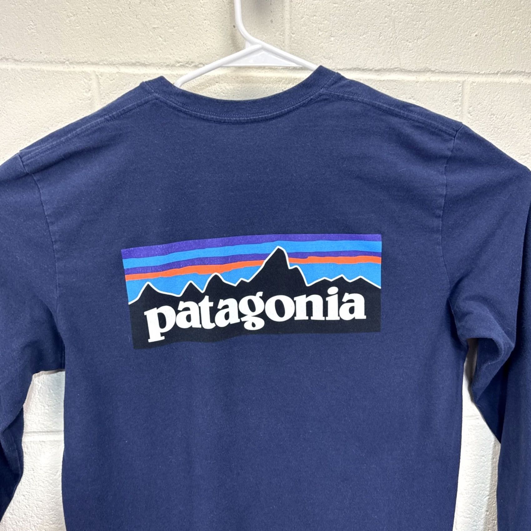 Patagonia Patagonia Shirt Mens M Blue Regular Graphic Print P-6 Logo Responsibili-Tee Size US M / EU 48-50 / 2 - 2 Thumbnail