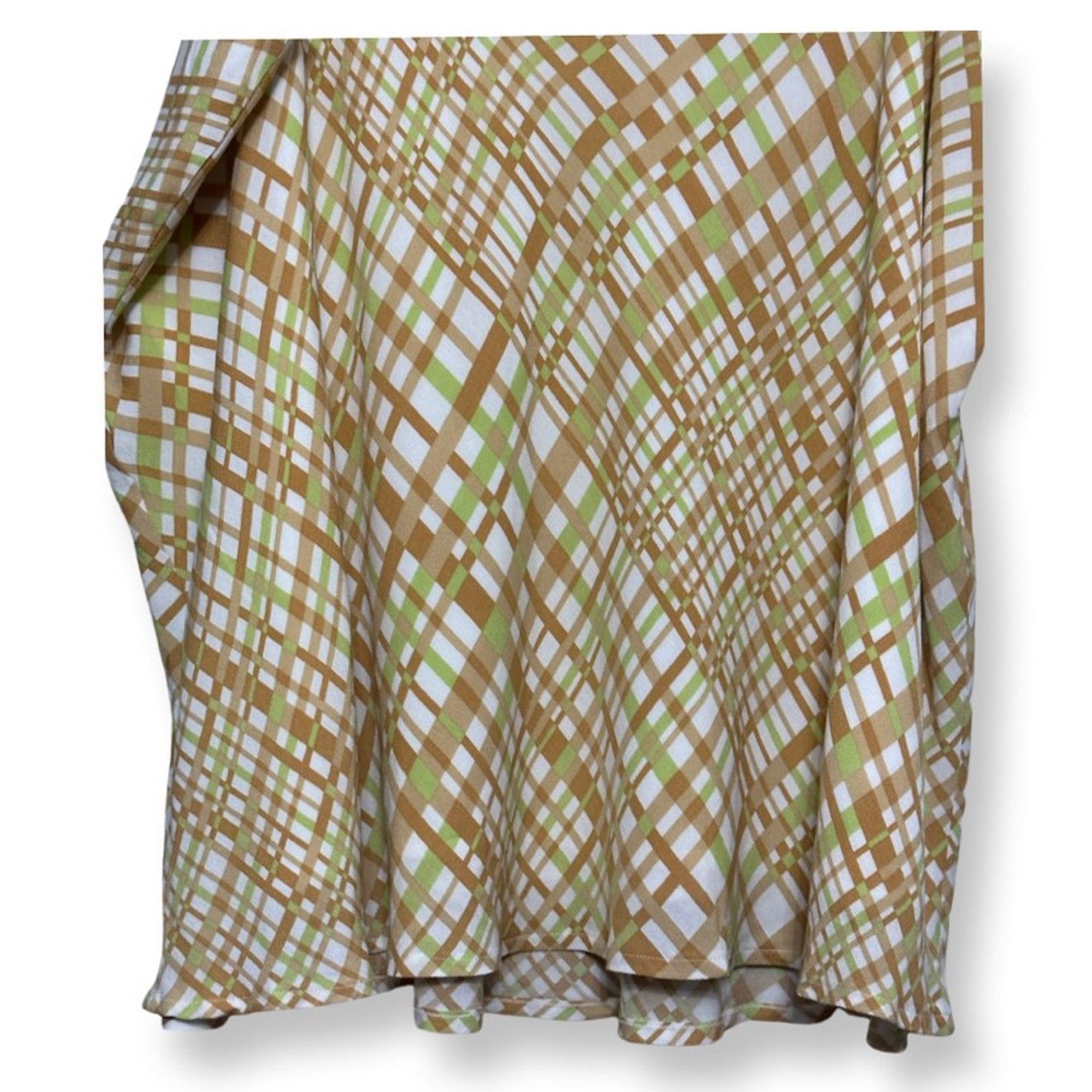 BP. BP. Straight Skirt Knee Length Zipper Plaid Multi 3X NWOT Size 42" / US 20 - 3 Thumbnail