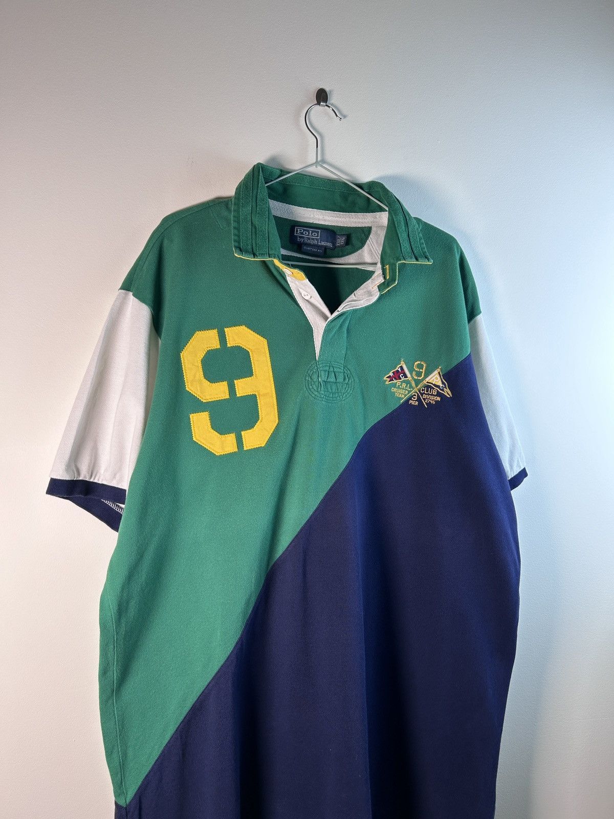 Vintage PRL Club Challenge Cup Vintage 90s Rugby Shirt Y2K Rare Hype Size US XXL / EU 58 / 5 - 4 Thumbnail