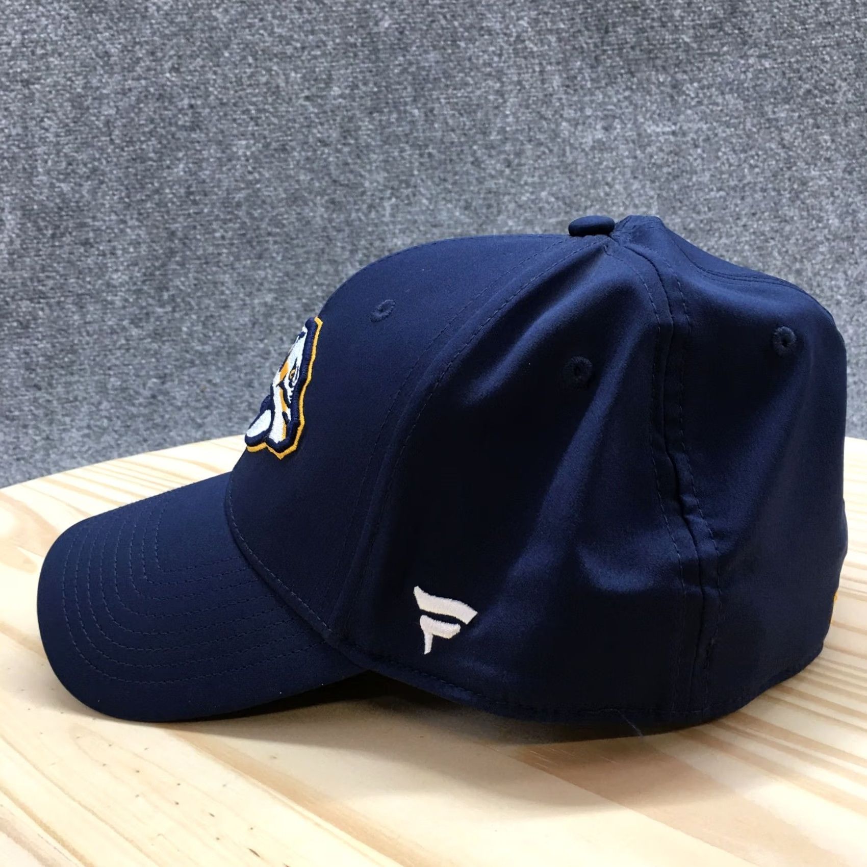 Vintage Nashville Predators Fanatics NHL Baseball Cap Unisex Blue M-L Fitted Embroidered Size ONE SIZE - 6 Thumbnail