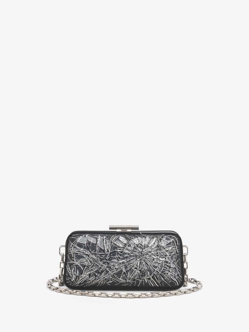 Alexander McQueen o1w1db10925 Size: OS/Pinch Clutch in Black/White Size ONE SIZE - 2 Thumbnail