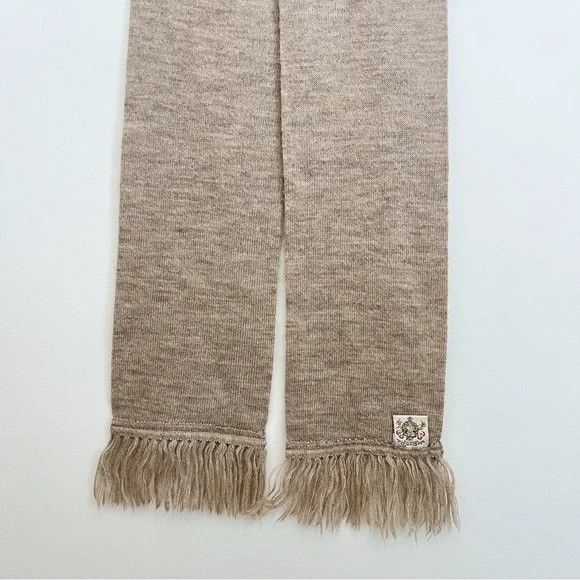 Loro Piana McDonald New Zealand Super Fine Kid Lambswool Scarf Mohair Size ONE SIZE - 9 Thumbnail
