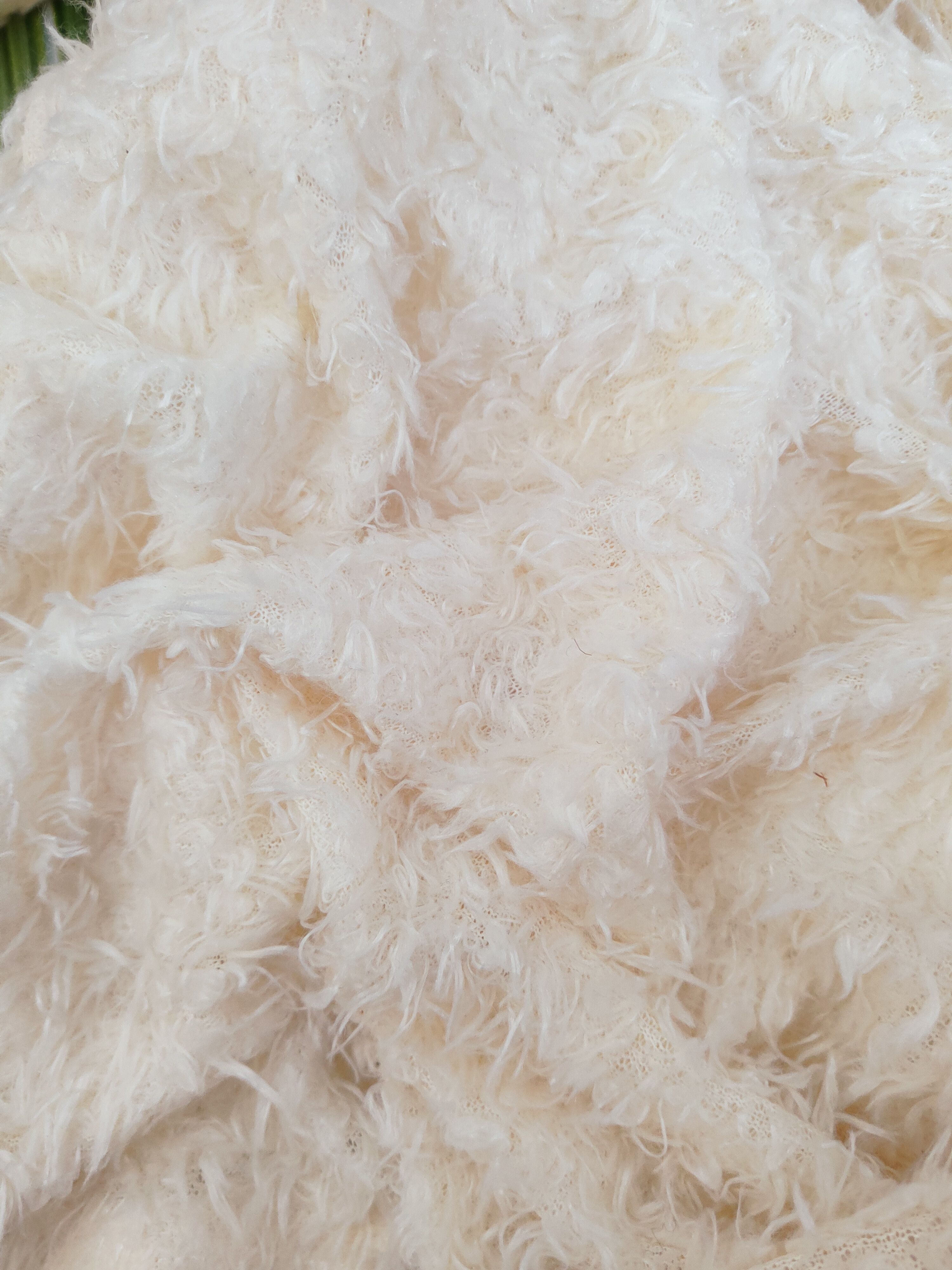 Japanese Brand × Vintage Japanese Brand Ivory Fur Mohair Faded Knitwear Size S / US 4 / IT 40 - 10 Thumbnail
