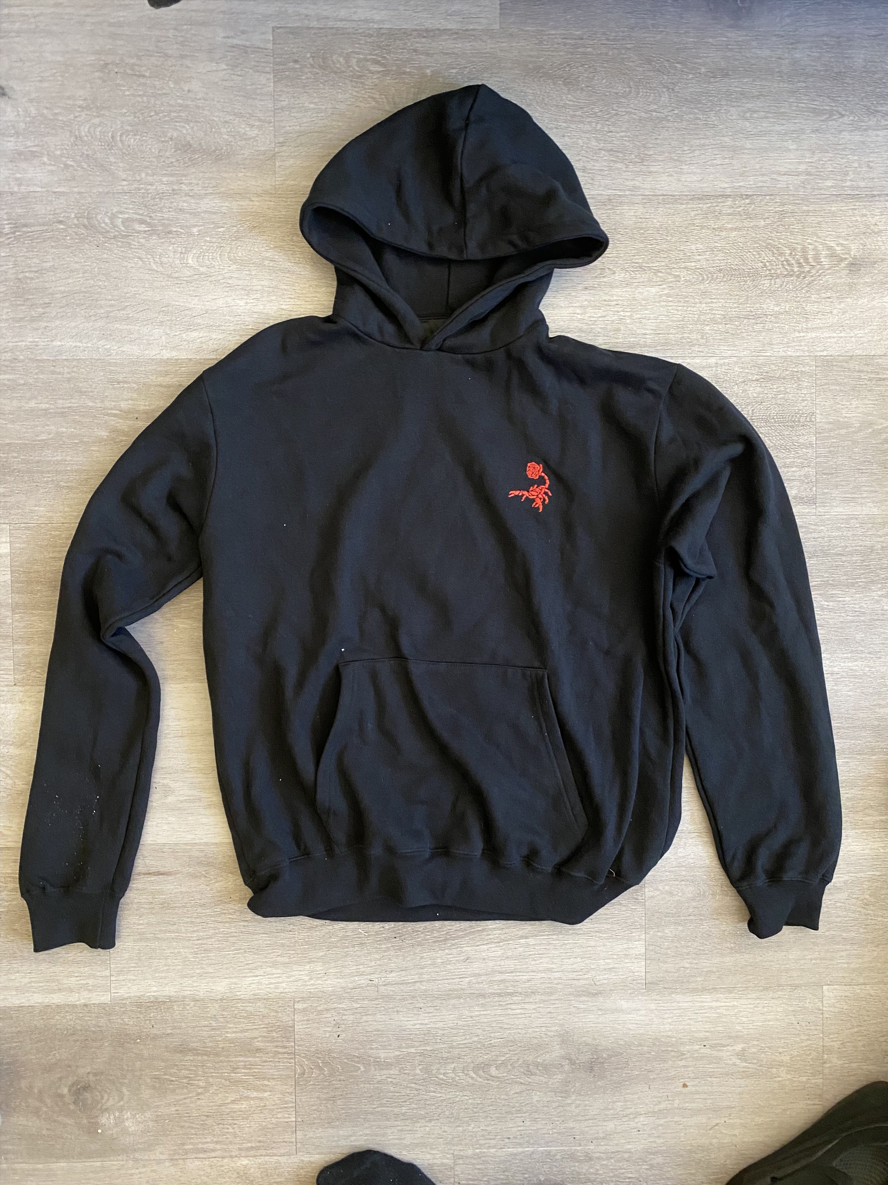 Alan Crocetti Scorpion Hooded Sweatshirt Size US XL / EU 56 / 4 - 1 Thumbnail