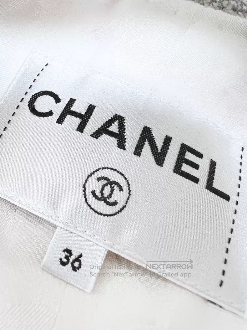 Chanel Chanel Plaid diamond rolled edge four-pocket diamond buckl Size XS / US 0-2 / IT 36-38 - 5 Thumbnail