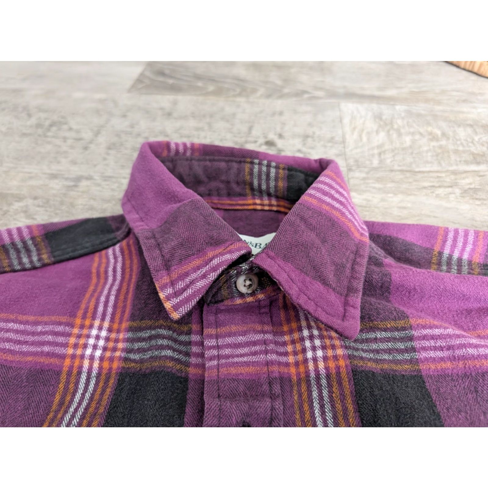 Vintage VINTAGE St John's Bay Plaid Flannel Shirt Mens M Tall Heavyweight Purple Shirt Size US M / EU 48-50 / 2 - 6 Thumbnail