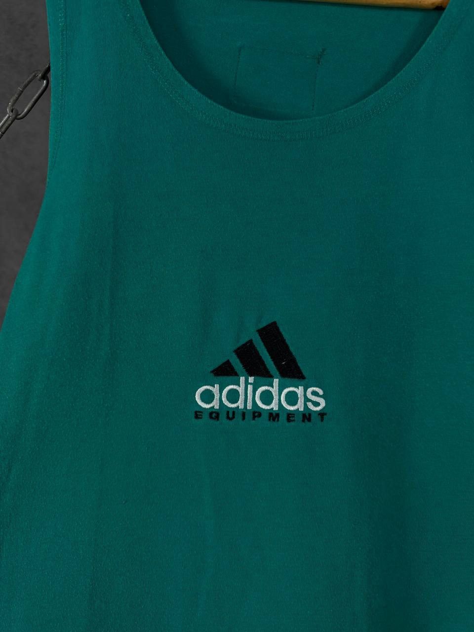 Adidas Adidas Equipment vintage center logo tank top Size US XL / EU 56 / 4 - 3 Thumbnail
