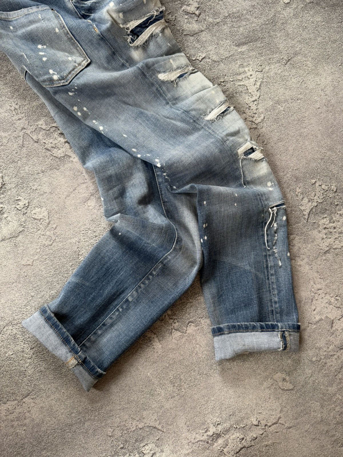 Dsquared2 Dsquared2 48 denim pant trouser Jean chino distressed skater Size US 34 / EU 50 - 19 Thumbnail