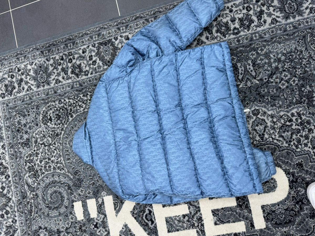 Dior Dior oblique puffer jacket blue Size US XXL / EU 58 / 5 - 6 Thumbnail