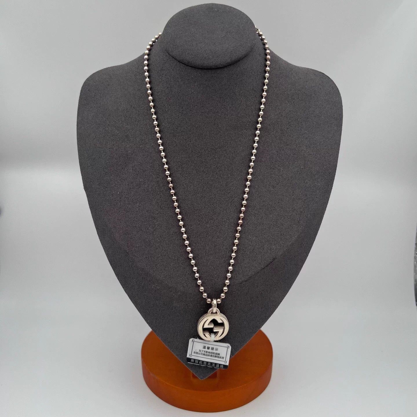 Gucci Gucci Double G Necklace Unworn Size ONE SIZE - 2 Thumbnail