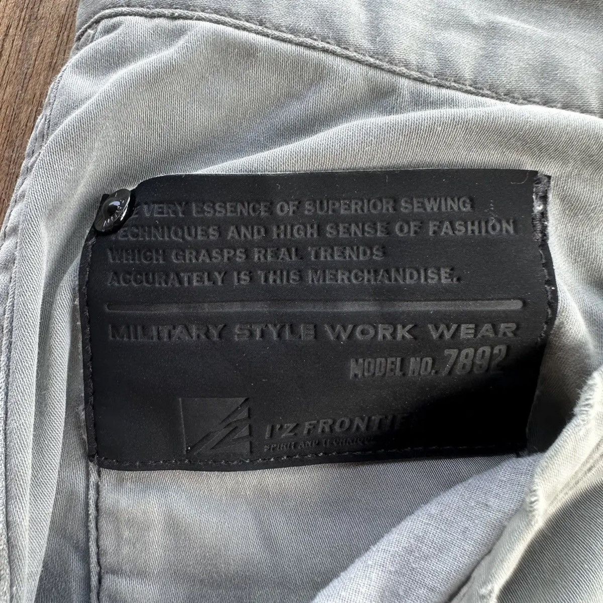 Japanese Brand STEALS💥IZ FRONTIER VINTAGE WORKWEAR DOUBLEKNEE BONDAGE PANT Size US 30 / EU 46 - 8 Thumbnail