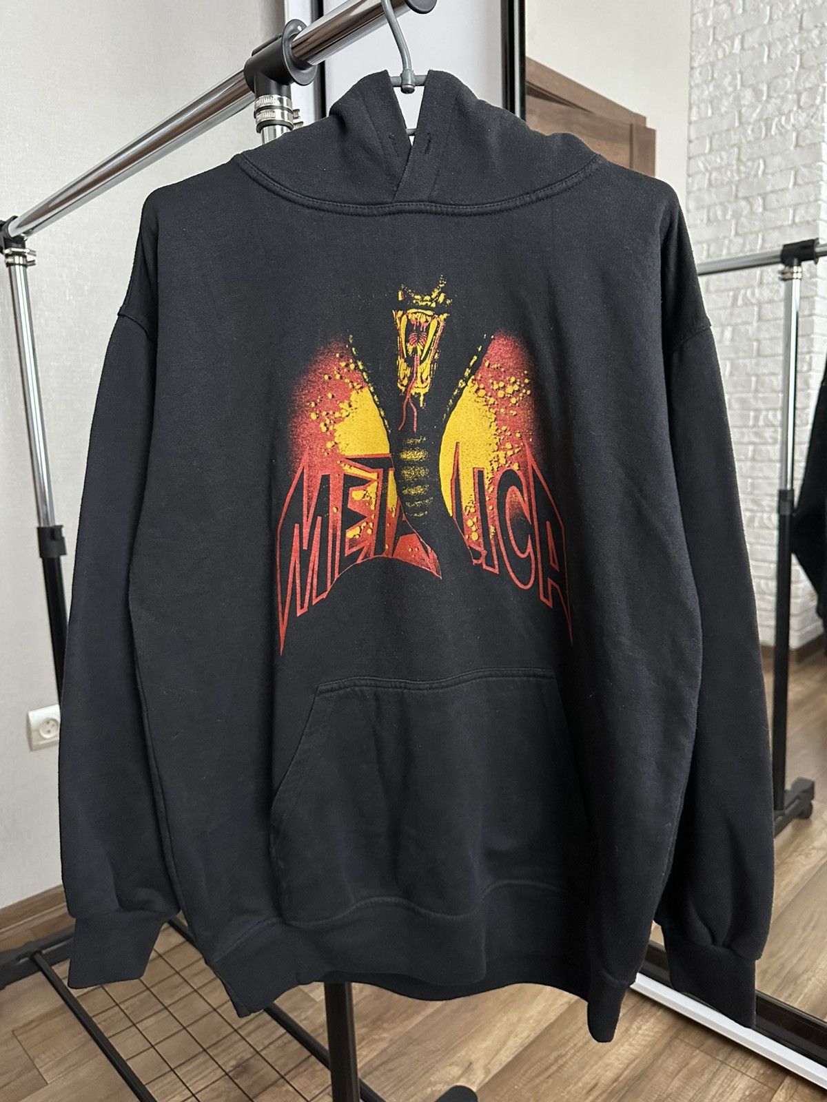 Metallica Metallica Vintage Band Rock Hoodie Pullover 90s Size US M / EU 48-50 / 2 - 6 Thumbnail
