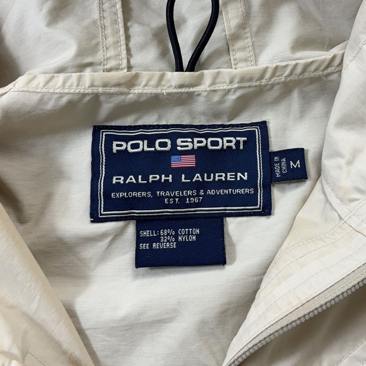 Polo Ralph Lauren × Vintage Yung Lean Ginseng Strip 2002 Vintage Polo Sport Anorak Jacke Size US M / EU 48-50 / 2 - 7 Thumbnail