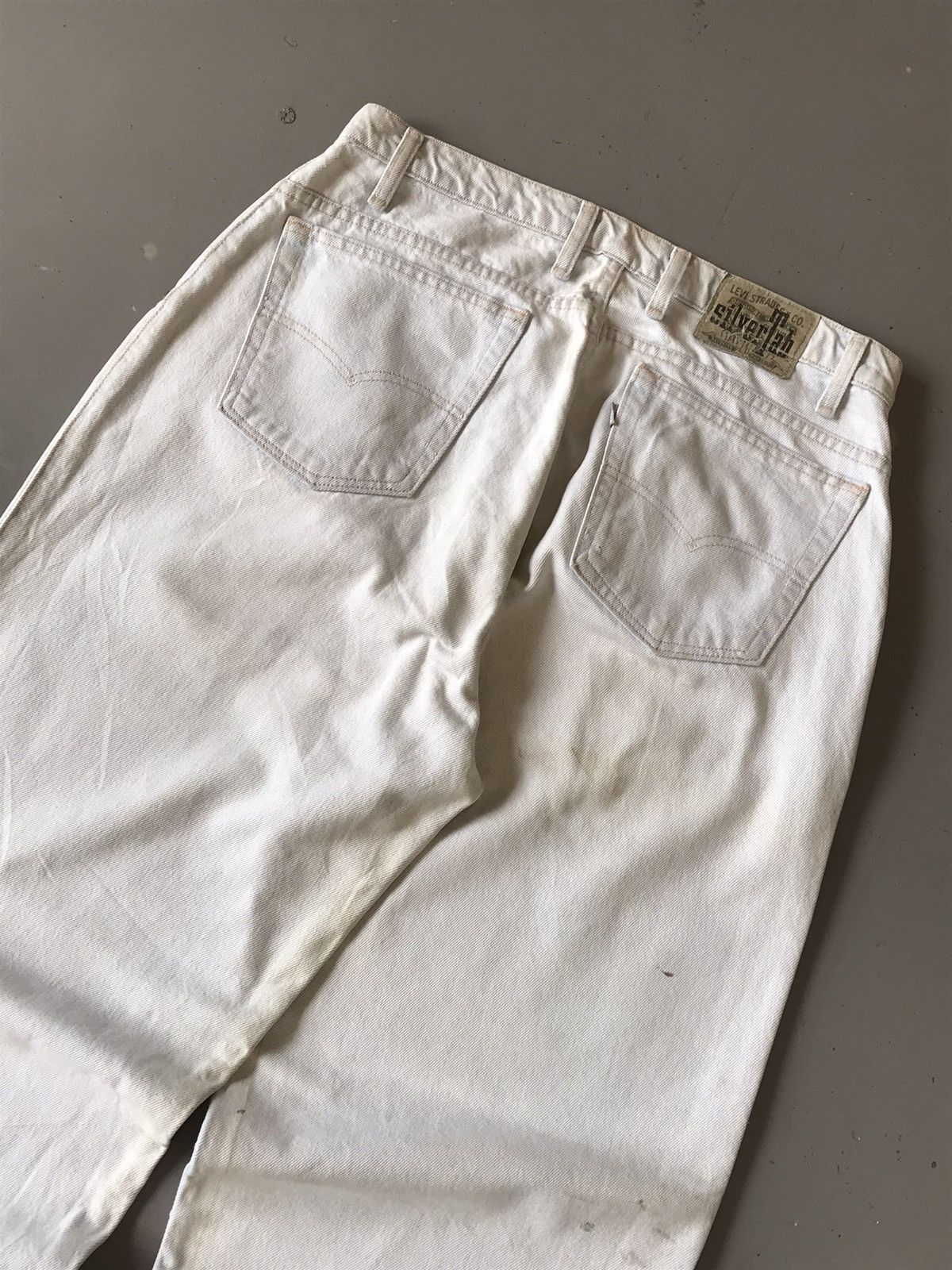 Levi's × Vintage 90s vintage Levi’s silvertab baggy fit denim Size US 32 / EU 48 - 9 Thumbnail