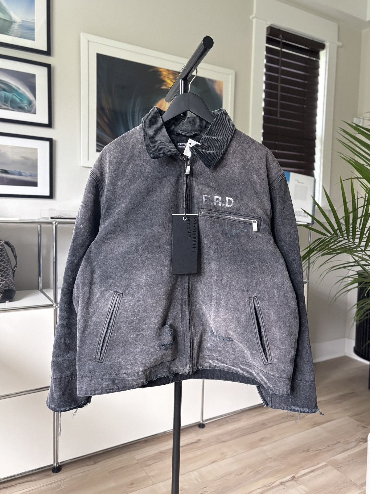 XXL - ERD - CANVAS CORDUROY GRAPHIC WORK JACKET