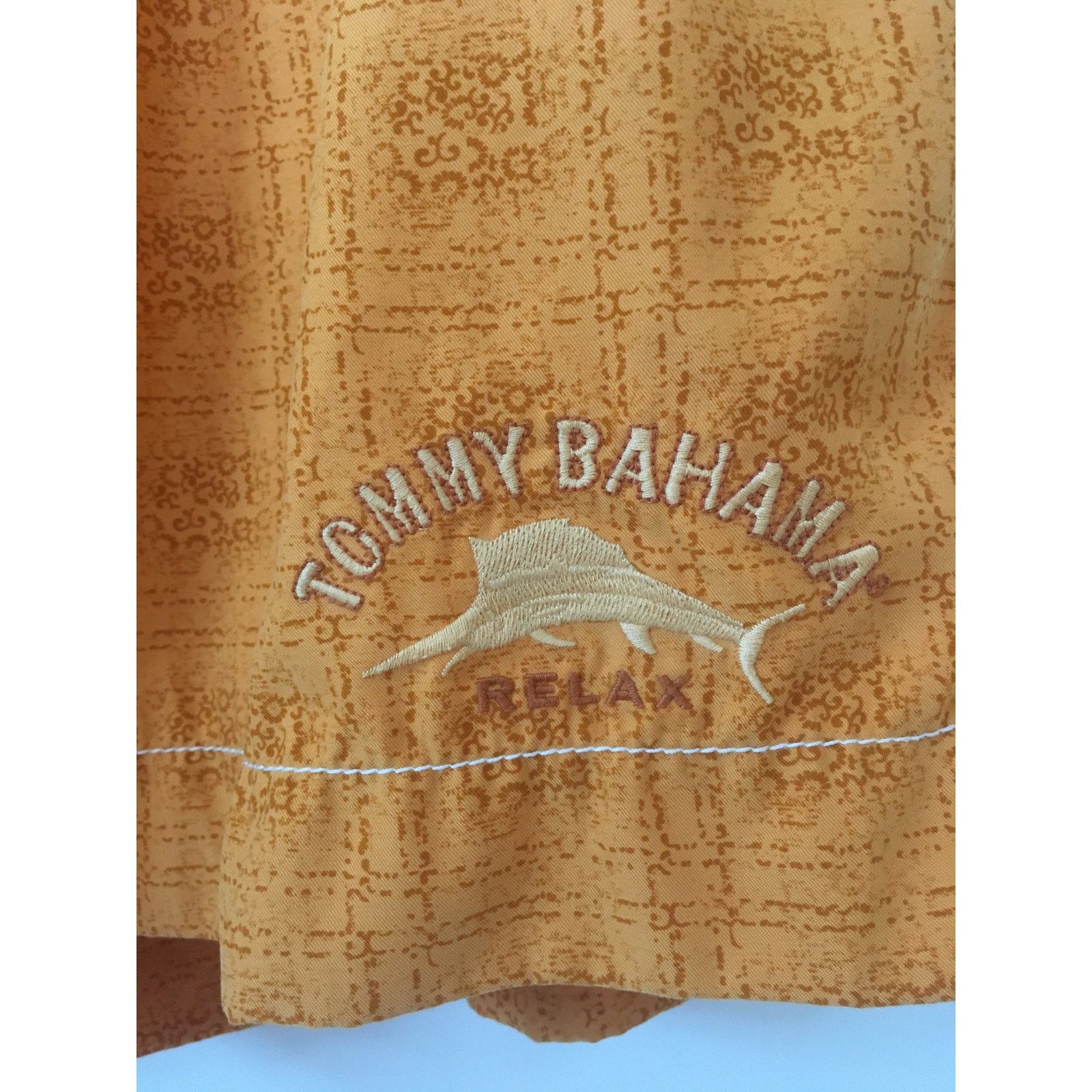Tommy Bahama Tommy Bahama Relax Orange Print XXL Swim Shorts Trunks Size US 42 / EU 58 - 2 Thumbnail