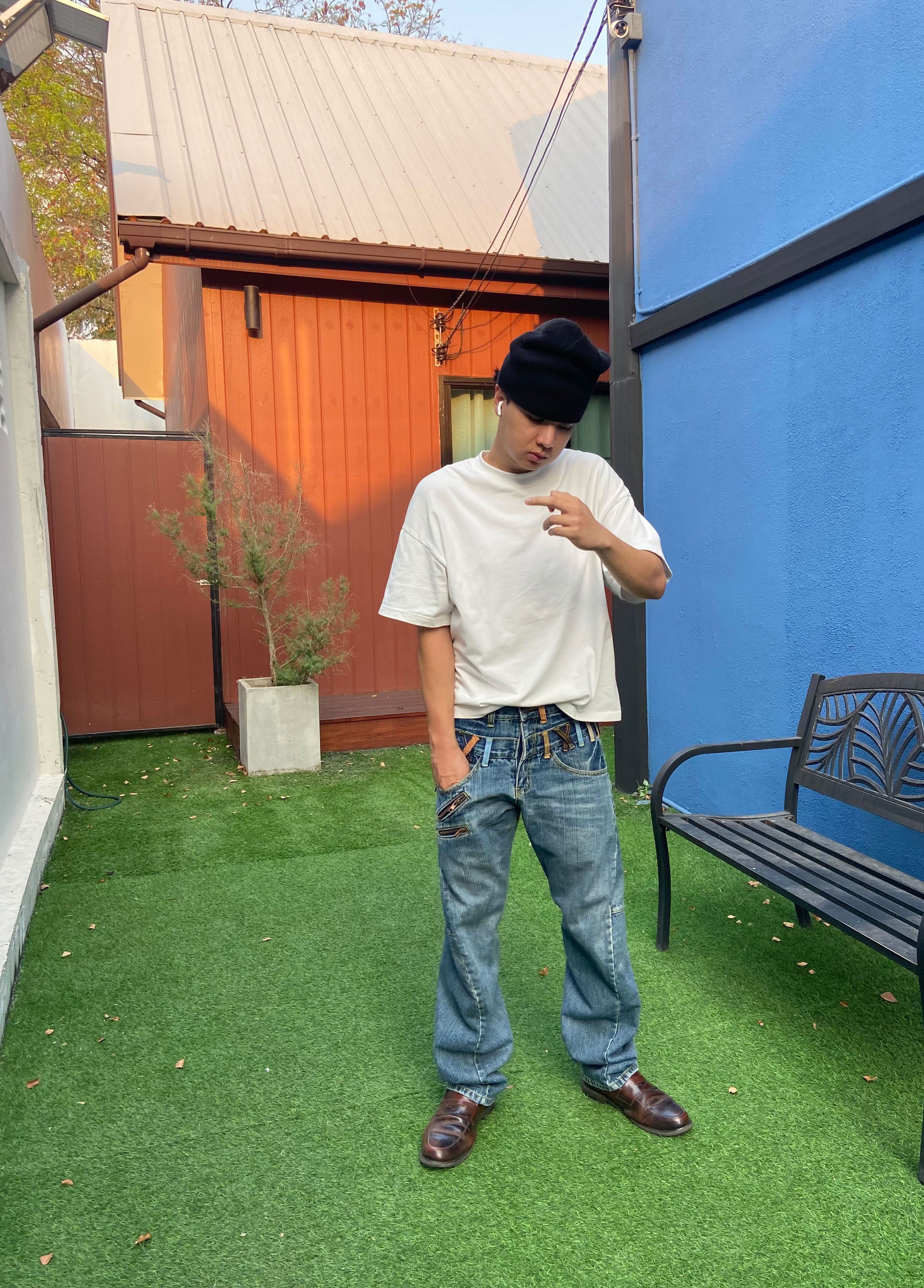 Japanese Brand Vintage breathmint by brthbreath double waist jeans Size US 32 / EU 48 - 5 Thumbnail