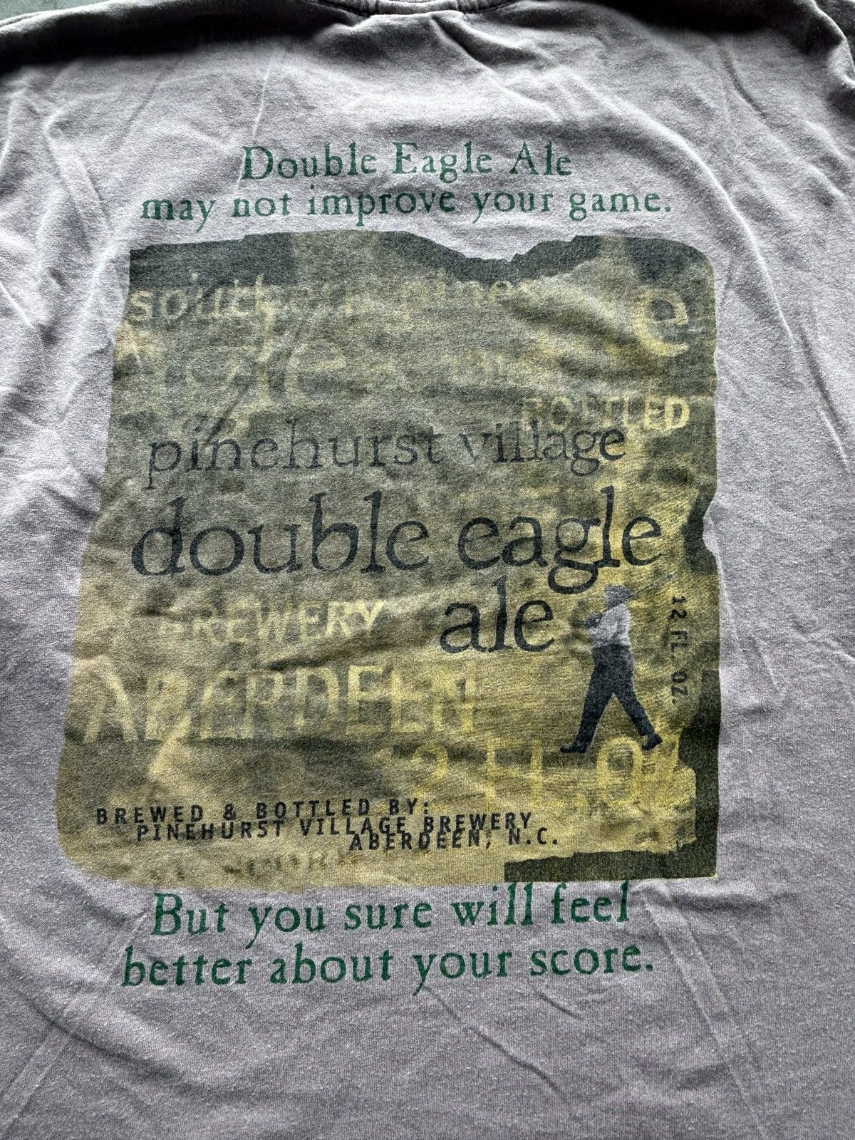 Vintage Vintage 90s Pinehurst Village Brewery Graphic Tee Size US XL / EU 56 / 4 - 2 Thumbnail