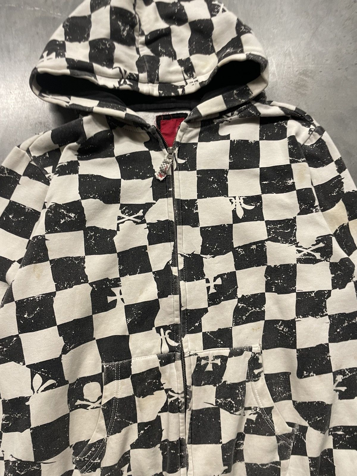 Vintage Vintage Y2K Union Bay All Over Print Zip Up Hoodie Size US L / EU 52-54 / 3 - 2 Thumbnail