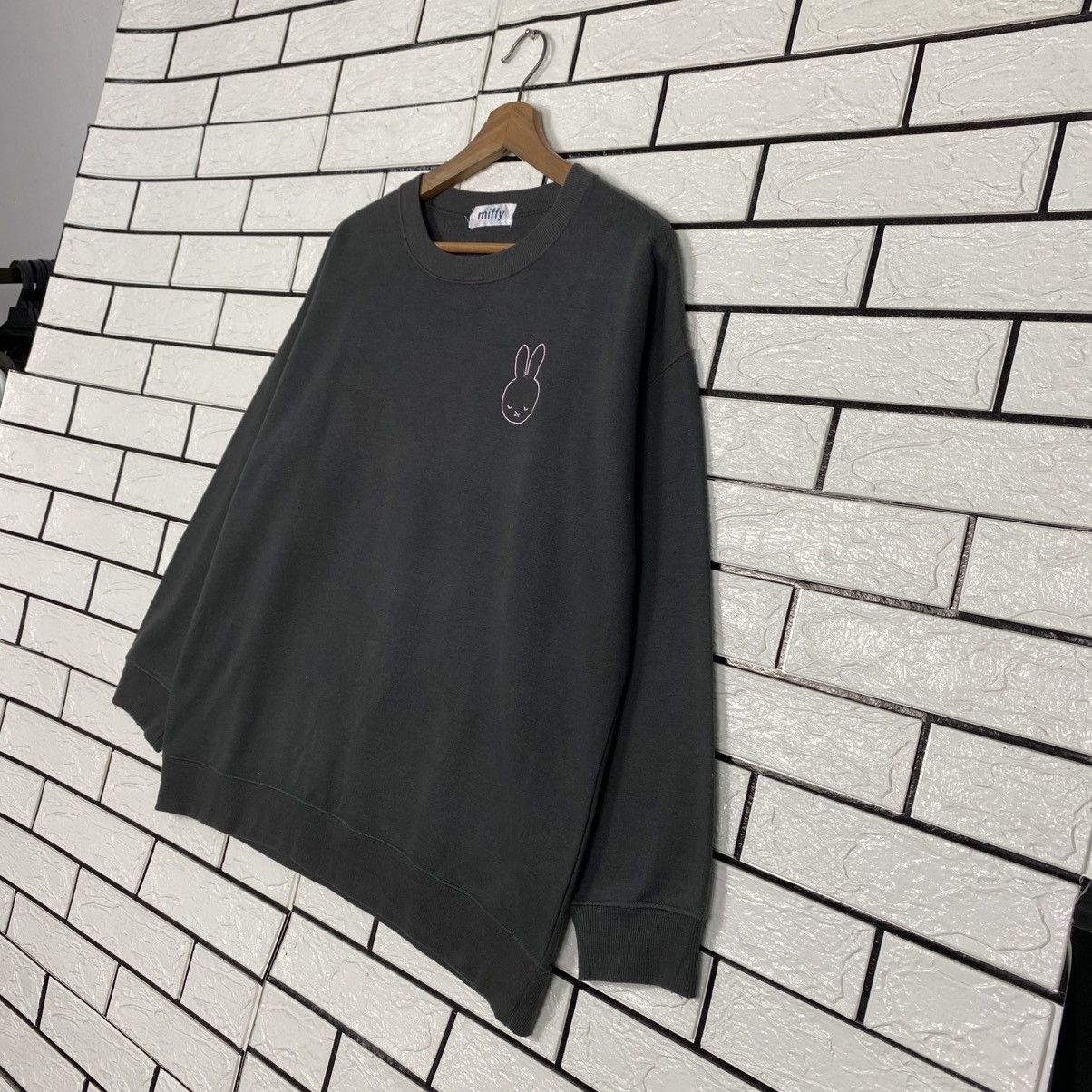Japanese Brand 📌Vintage Sweatshirt Miffy Big Logo Size US L / EU 52-54 / 3 - 3 Thumbnail