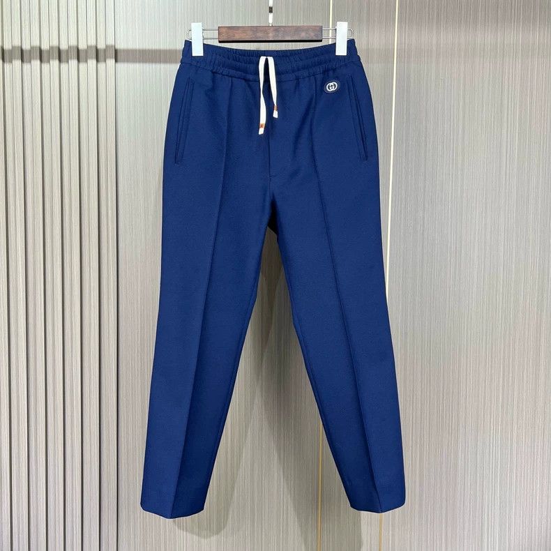 Gucci Gucci Embroidered letter casual trousers 2502-Nextarrow Size US 28 / EU 44 - 1 Thumbnail