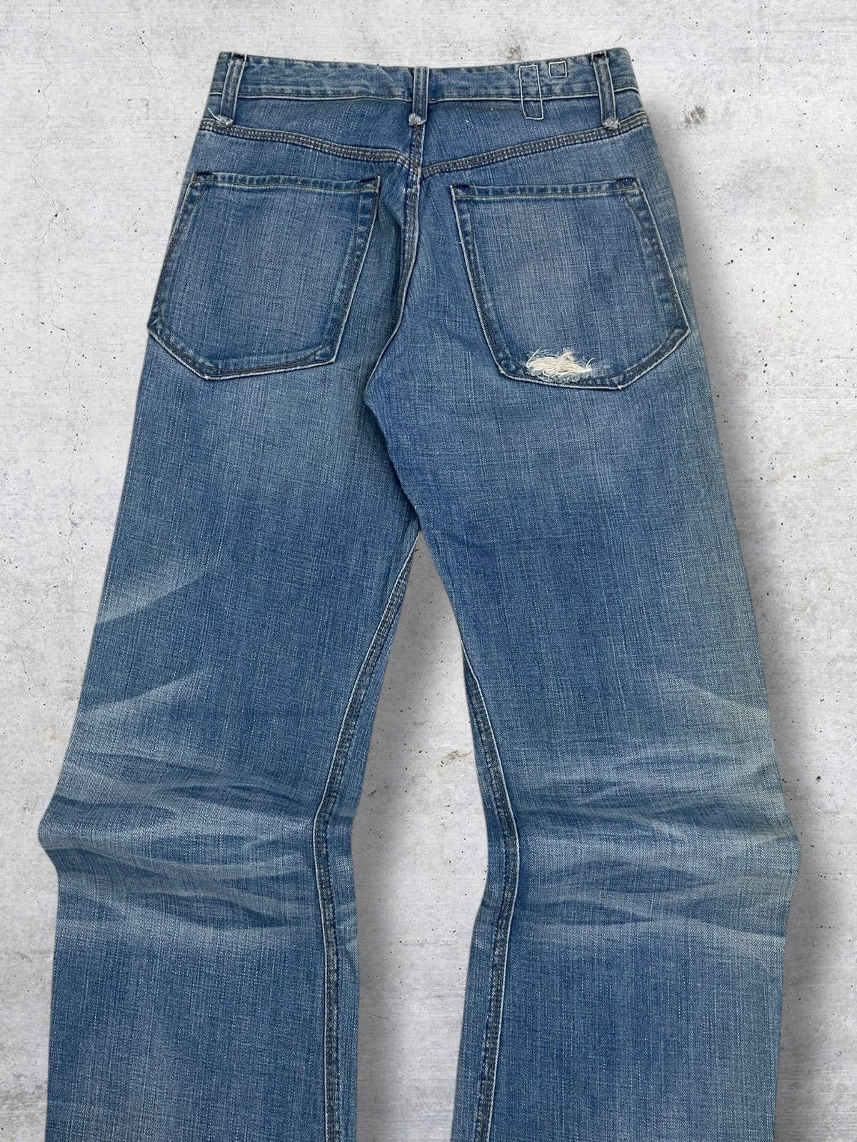 Rogan VINTAGE DESIGNER DISTRESSED PATCHWORK USA ROGAN DENIM STREET Size US 28 / EU 44 - 10 Thumbnail