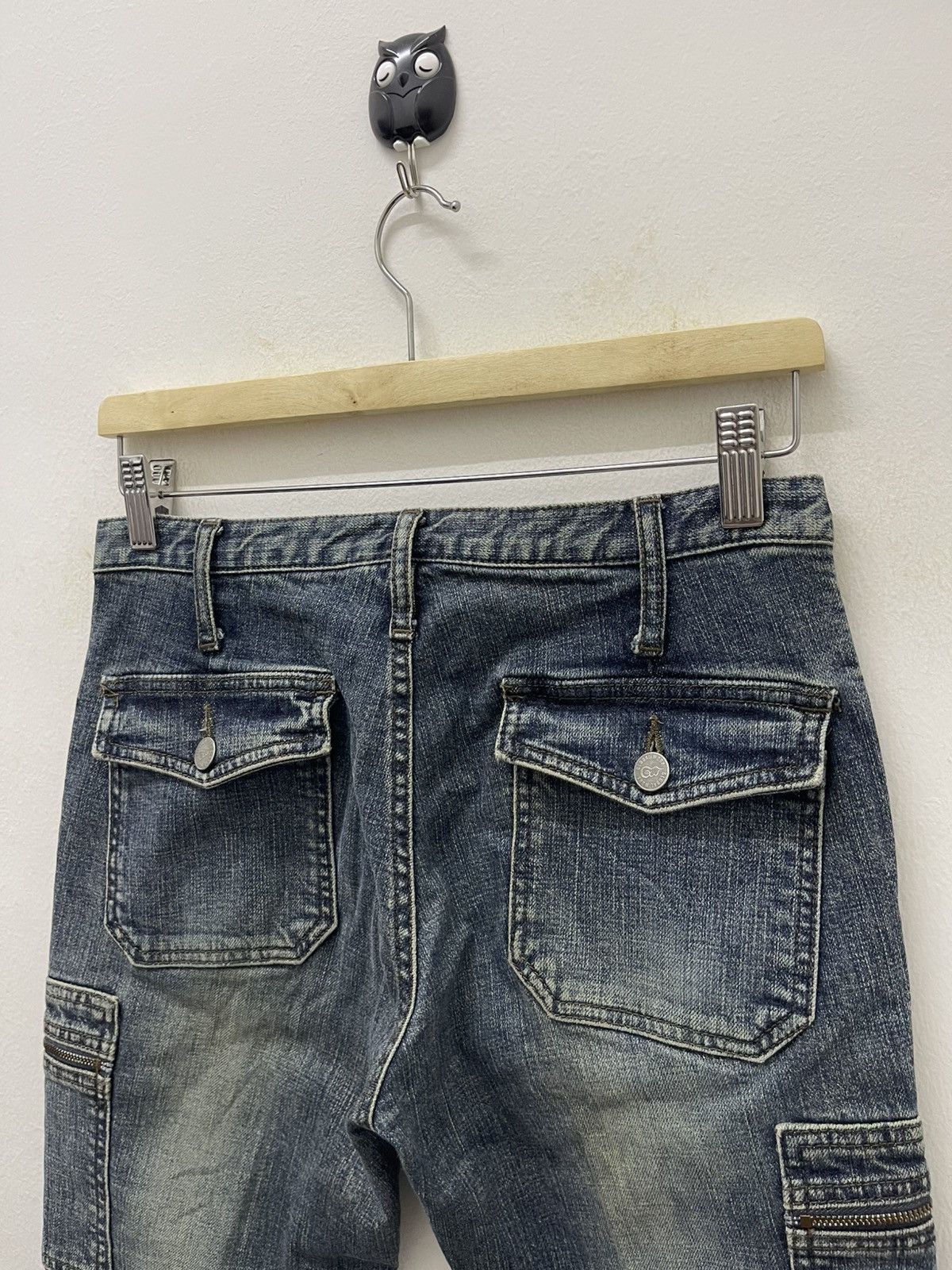 Global Work Vintage GLOBAL WORK Japanese Flare ifsixwasnine LGB Style Size US 27 - 4 Thumbnail