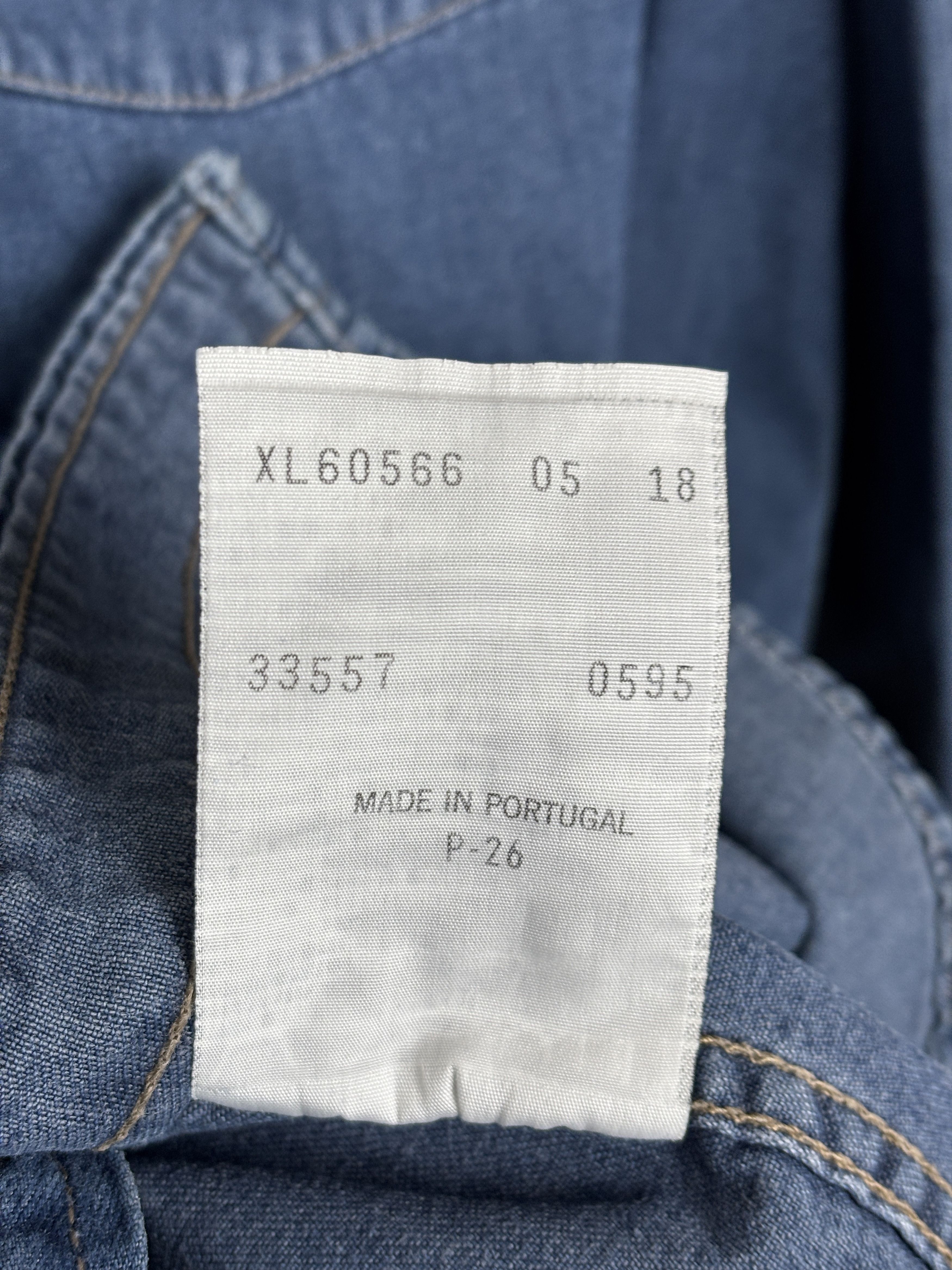 Levi's 90's Levi's Vintage Western Denim Jeans Pearl Snap Shirt Size US XL / EU 56 / 4 - 14 Thumbnail