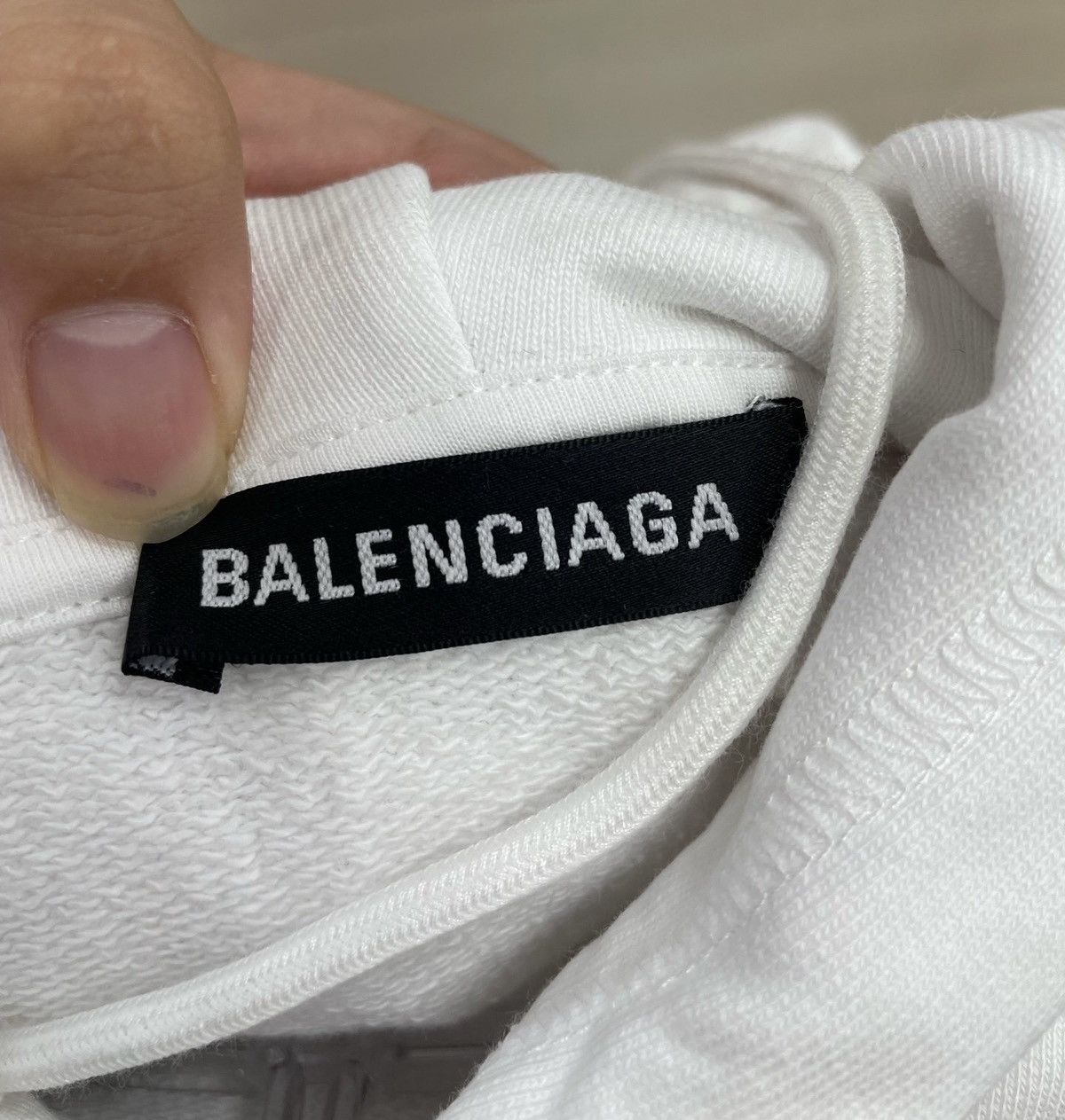 Balenciaga Balenciaga Archetype Back Logo Oversized Hoodie Size US S / EU 44-46 / 1 - 3 Thumbnail