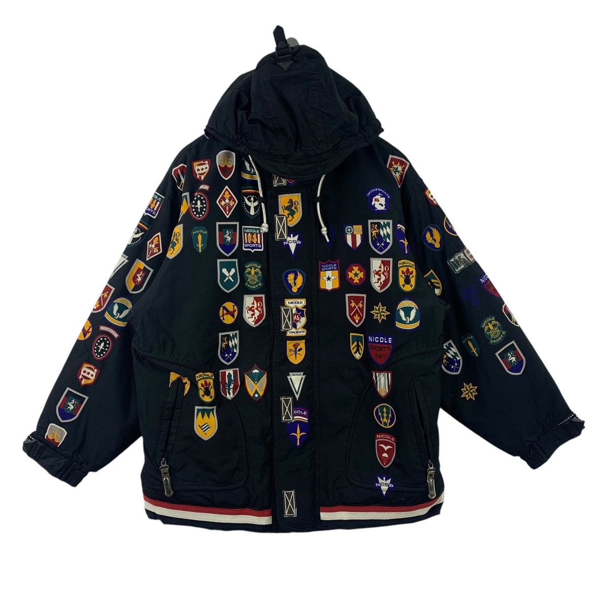 Nicole Club × Vintage Vintage NICOLE SPORTS full patches Ski -jacket Size US M / EU 48-50 / 2 - 1 Thumbnail