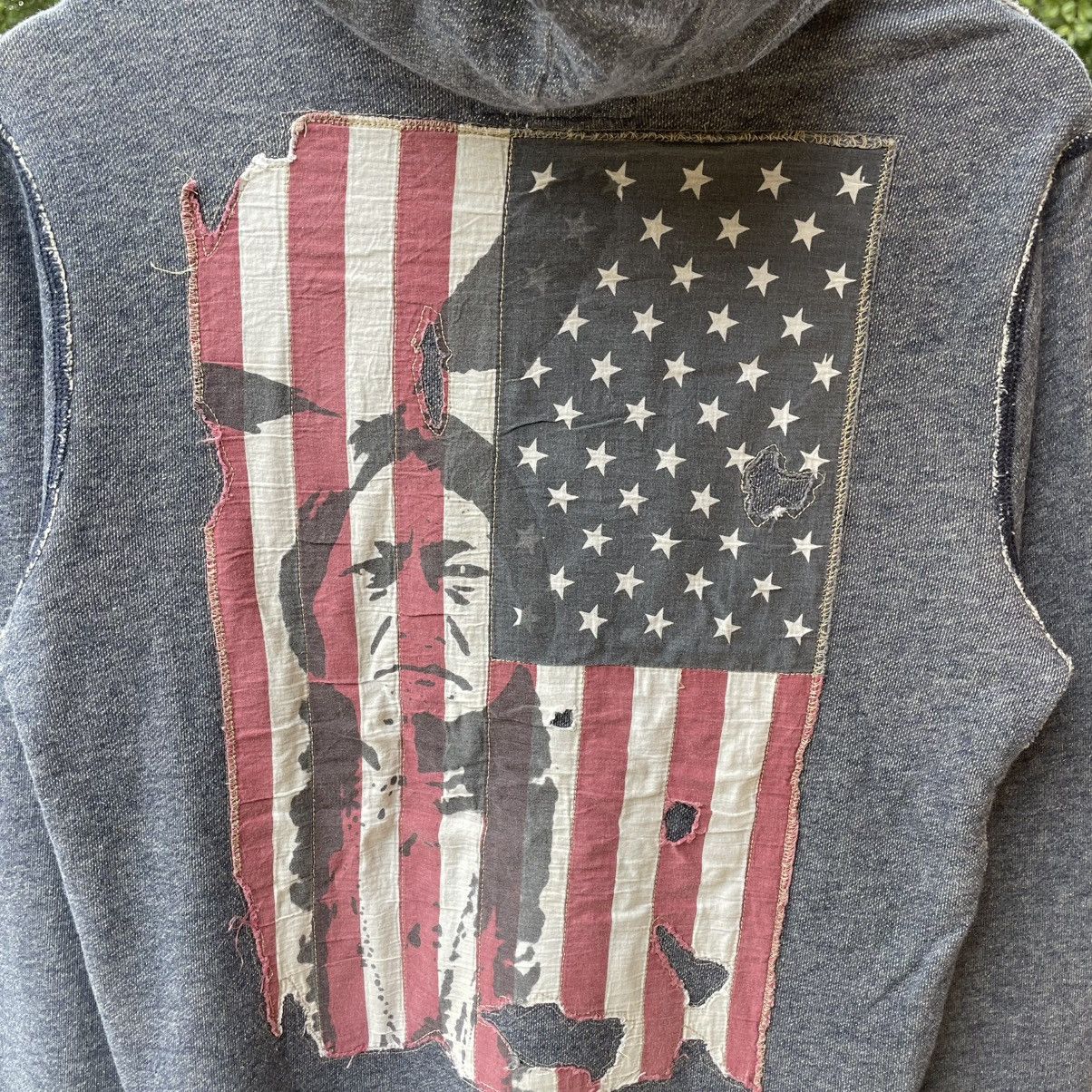 Denim & Supply Ralph Lauren 🔥Denim&Supply Ralph Lauren Red Indian Man Full Zipper Hoodie Size US S / EU 44-46 / 1 - 3 Thumbnail