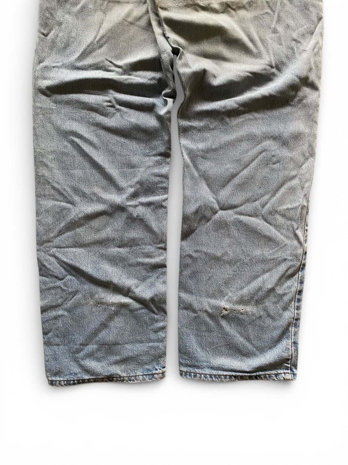 Levi's Vintage 90’s Distressed Levis Silvertab Straight Loose blue Size US 34 / EU 50 - 7 Thumbnail