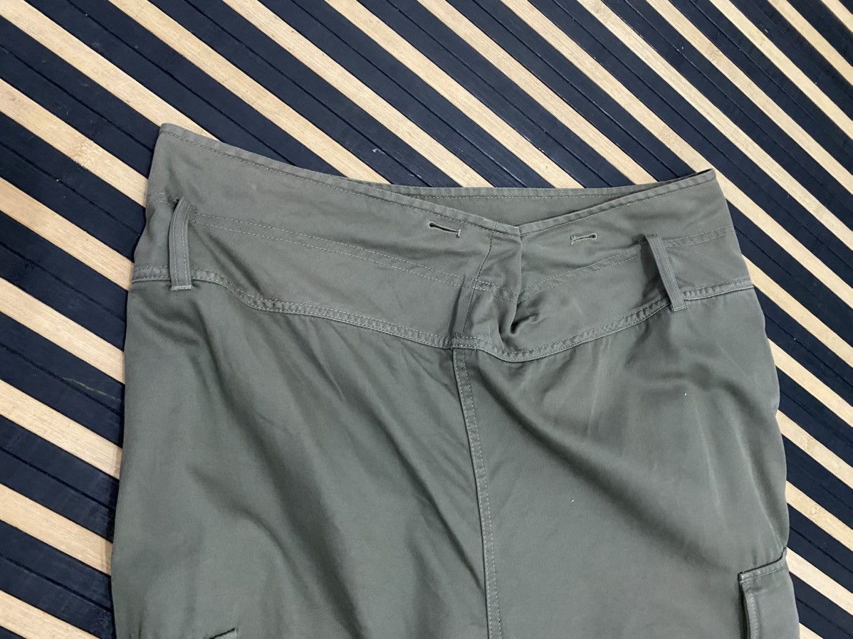 Hysteric Glamour × If Six Was Nine × Japanese Brand Mystic Parachute Flared 6 Pocket Olive Green Cargo Pants Size US 34 / EU 50 - 7 Thumbnail