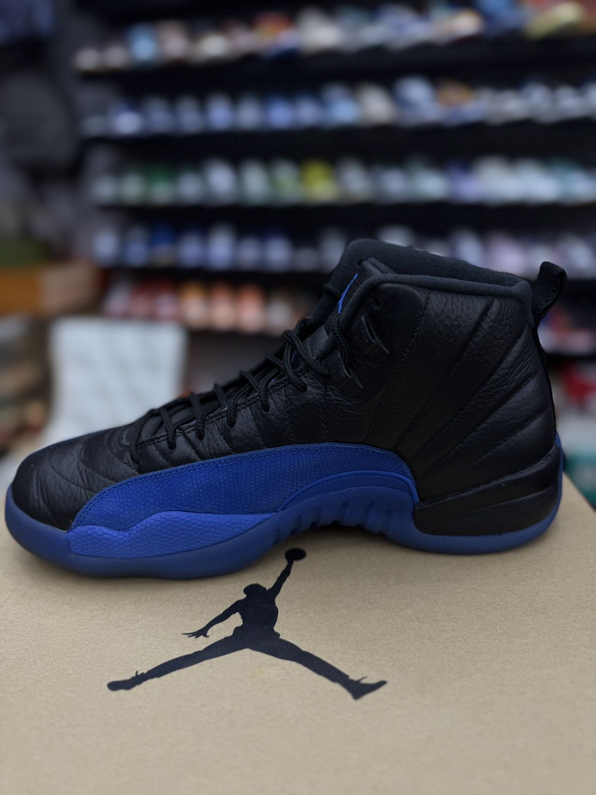 Jordan Brand × Nike Jordan 12 Blueberry Royal Blue Size 11.5 2019 Size US 11.5 / EU 44-45 - 9 Thumbnail