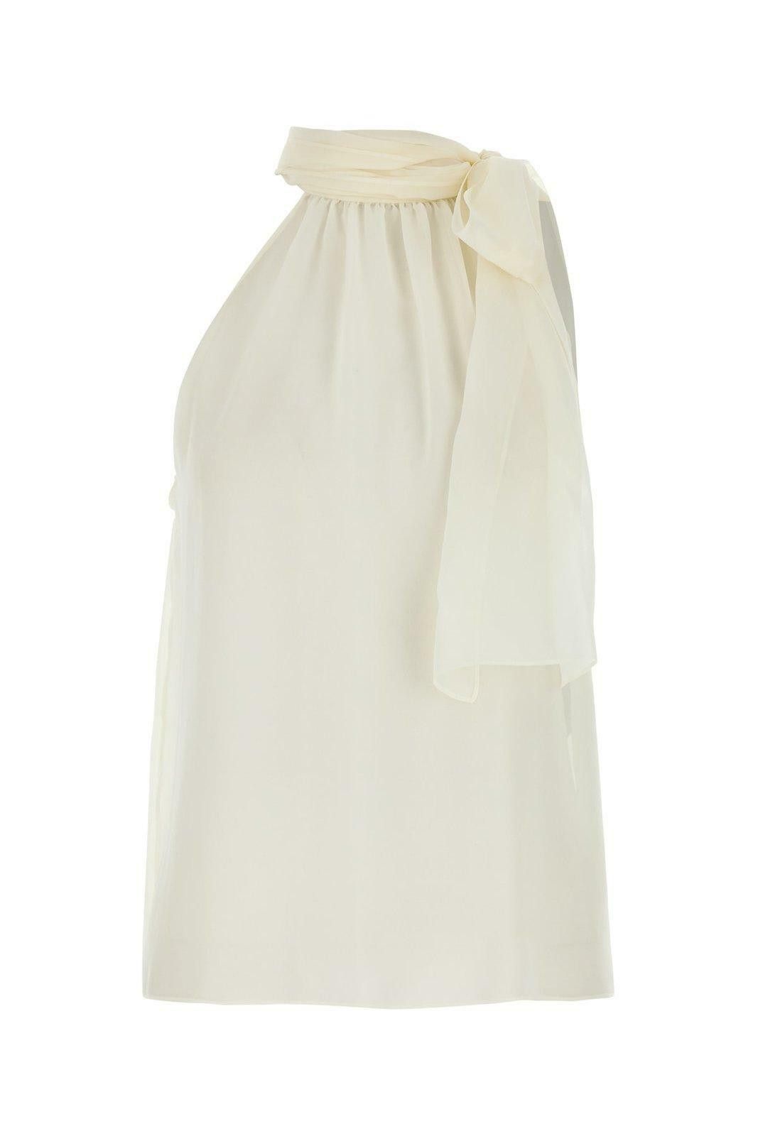 Tom Ford o1y0226 Blouse in Ivory Size M / US 6-8 / IT 42-44 - 1 Thumbnail