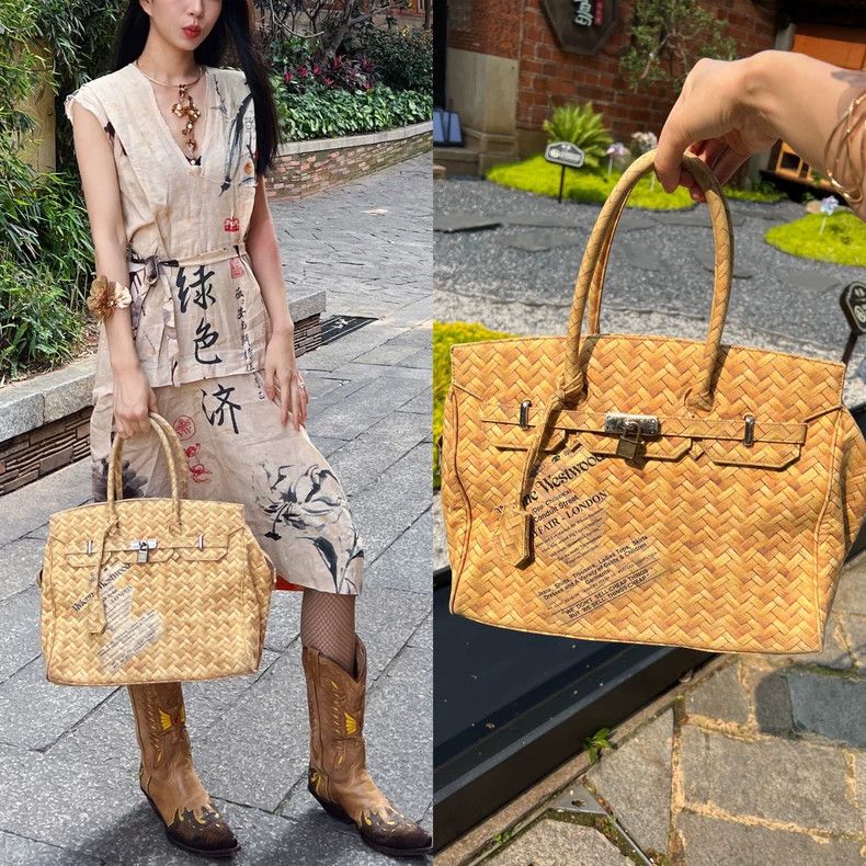 Vivienne Westwood Vivienne Westwood size os Limited Edition Birkin Woven Prin Size ONE SIZE - 1 Thumbnail