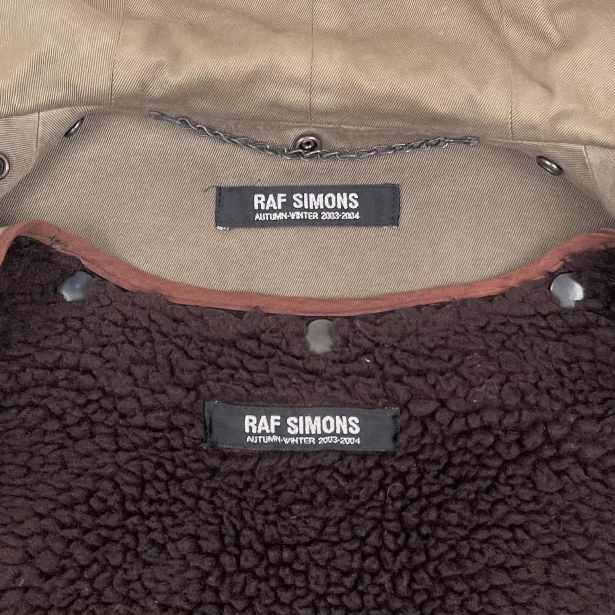 Raf Simons AW03 “Closer” OMD Dazzled Ships Parka Jacket Archive Size US M / EU 48-50 / 2 - 8 Thumbnail